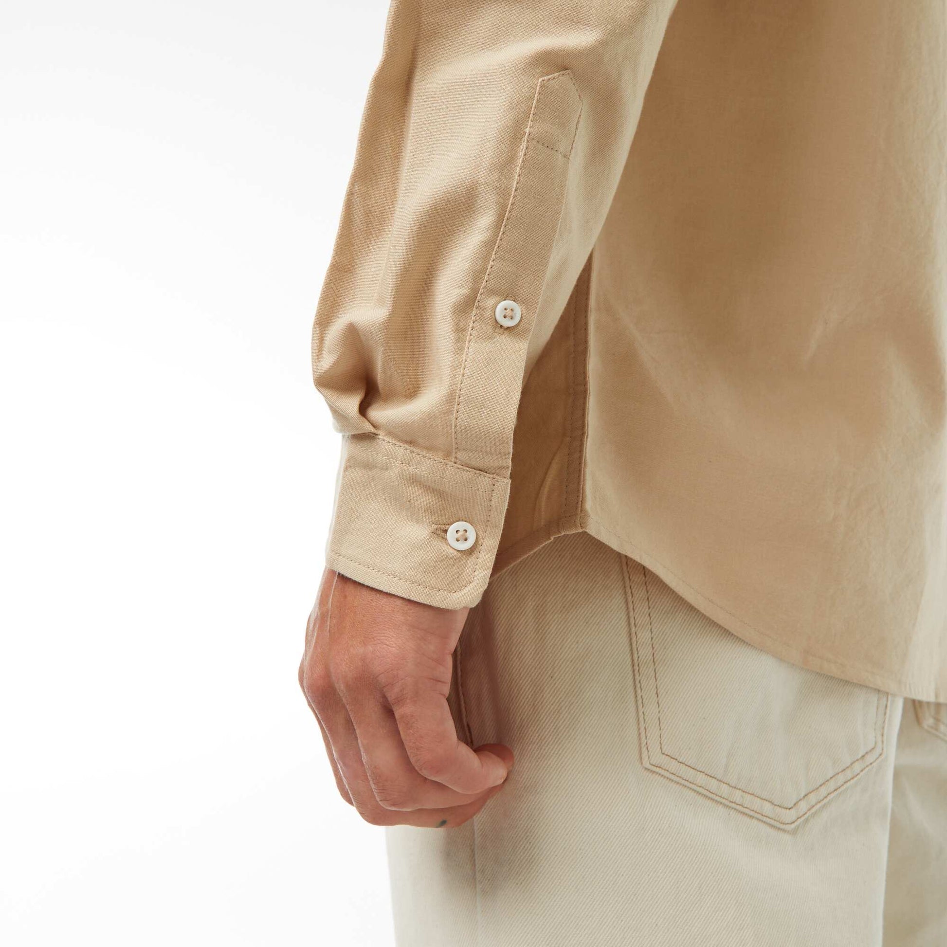 Chemise oxford regular fit BEIGE