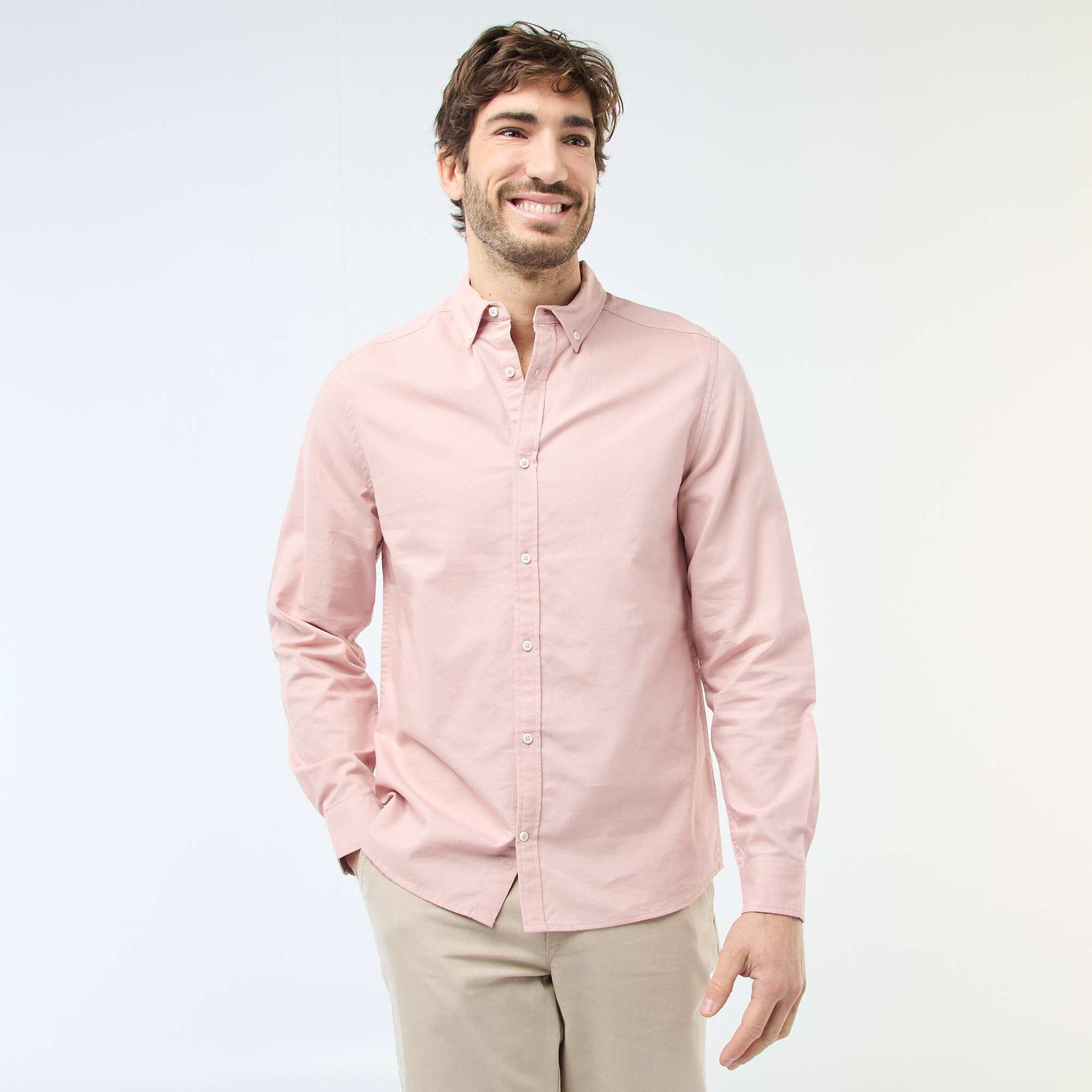 Chemise oxford regular fit ROSE