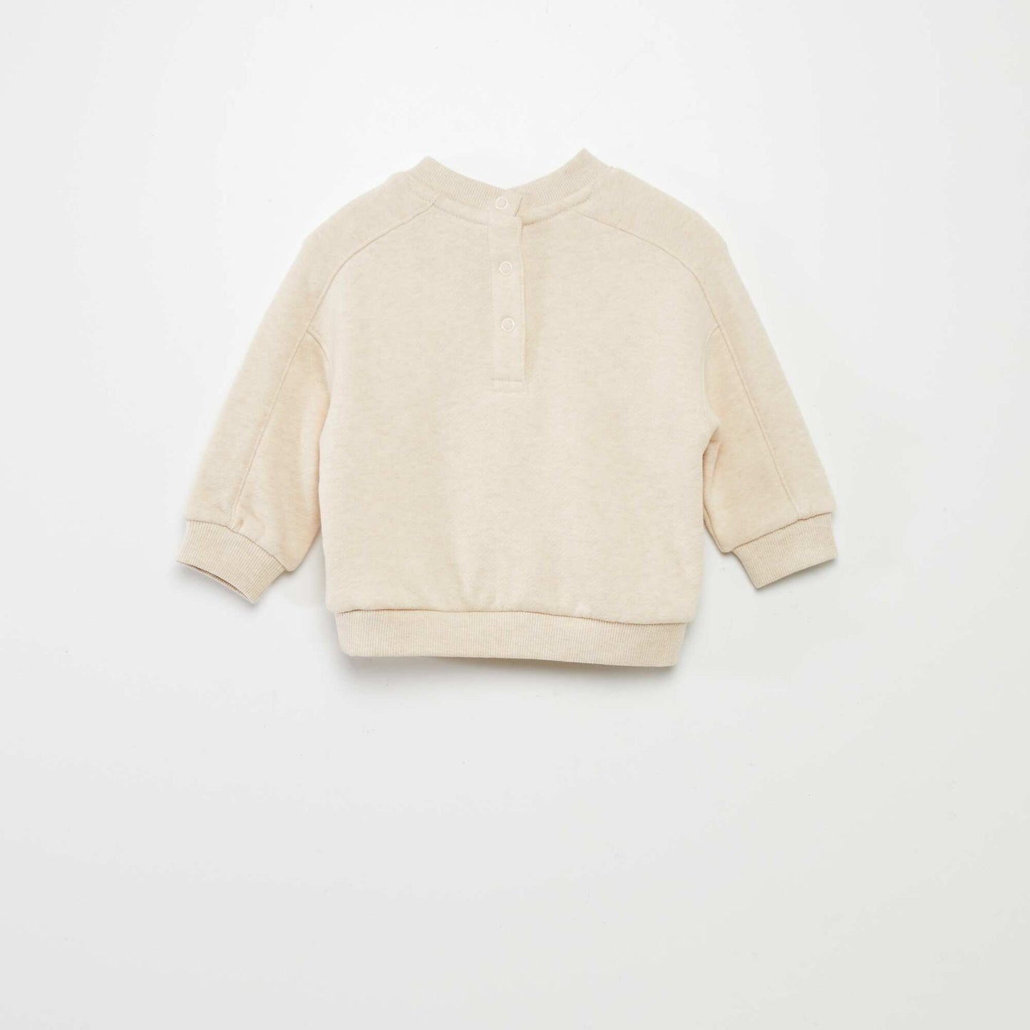 Sweat uni Beige