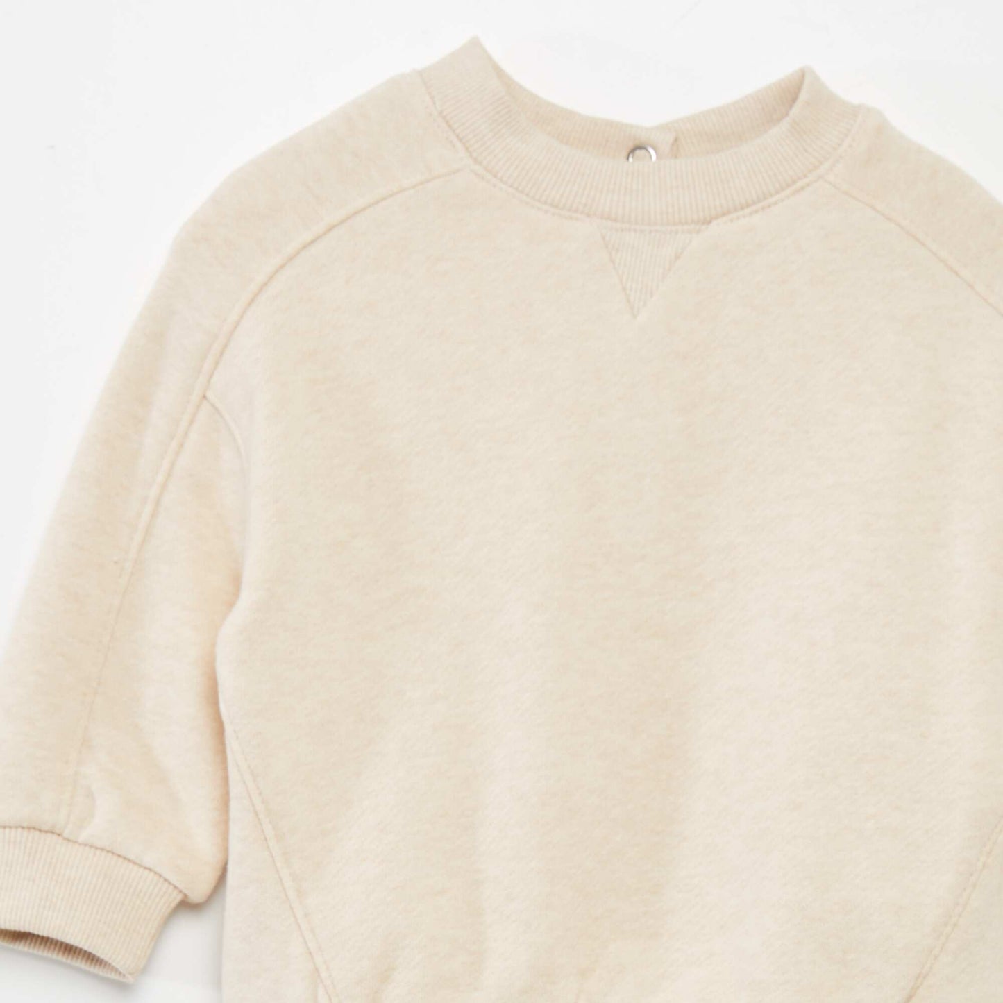 Sweat uni Beige