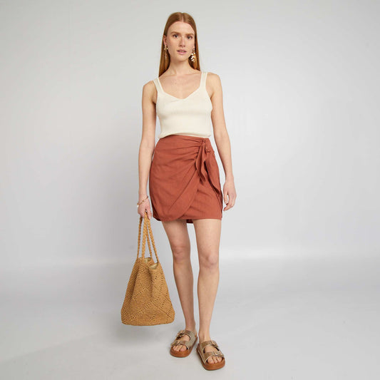 D bardeur en maille c tel e Cr me