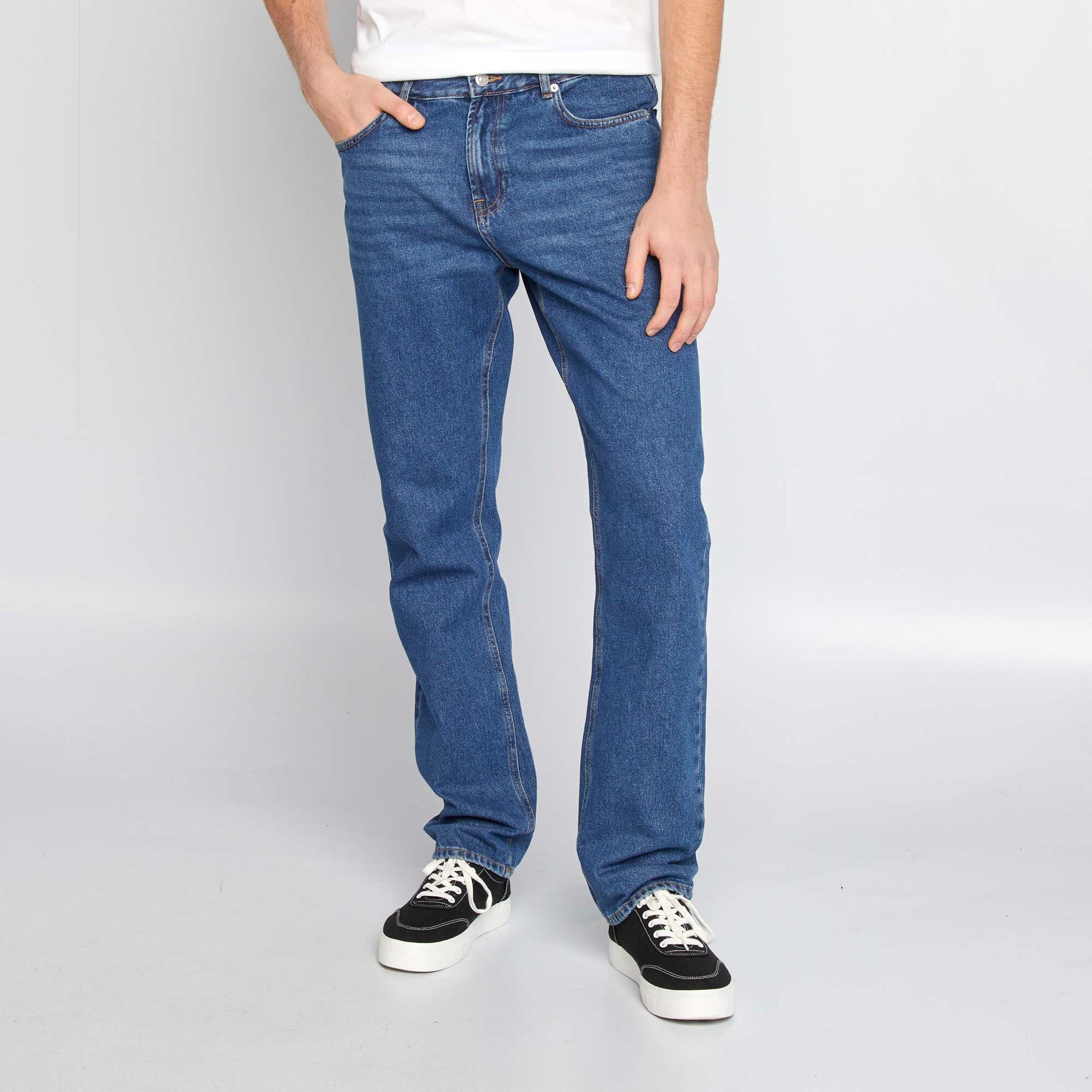 Jean regular - L36 BLEU BRUT