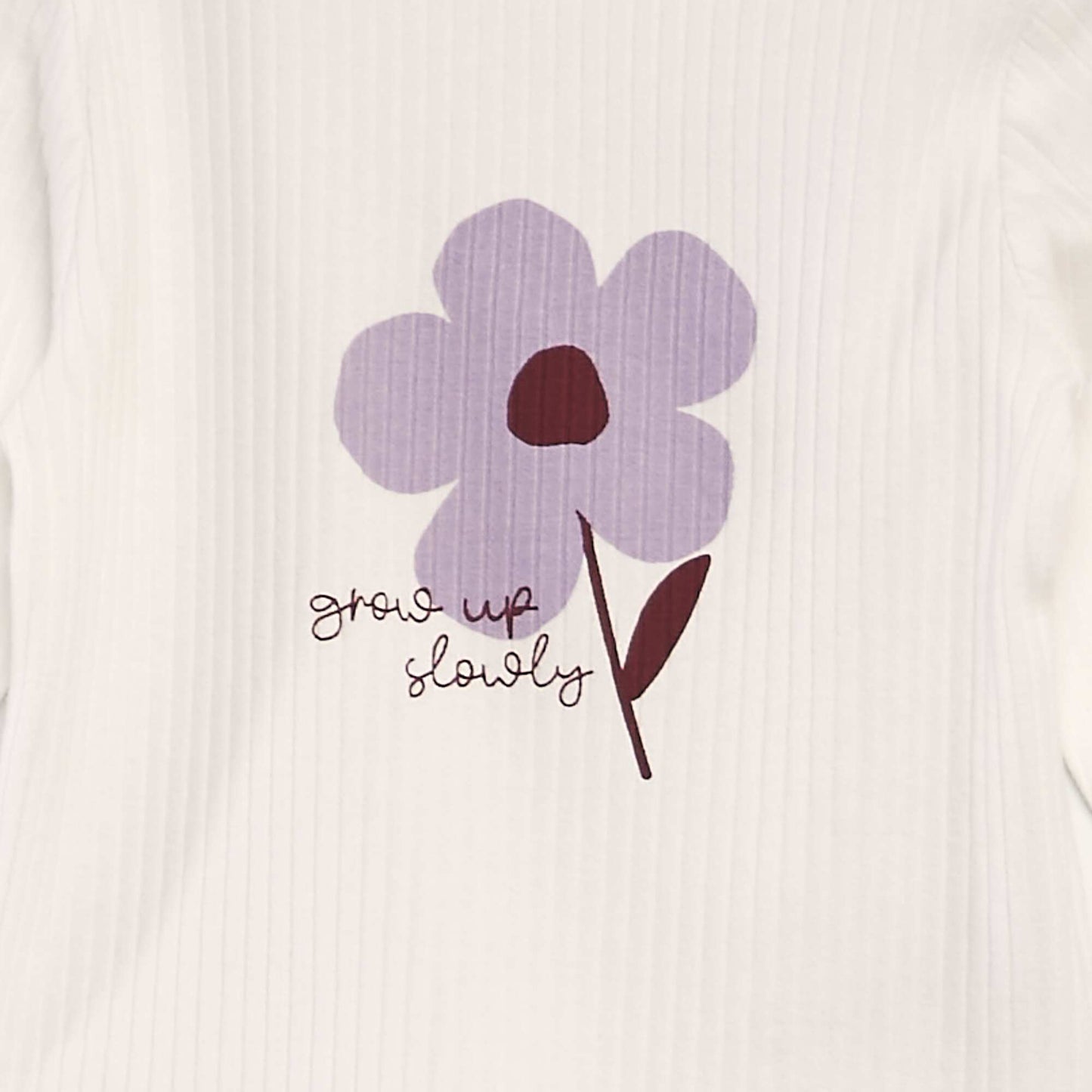 T-shirt c tel    imprim  Violet