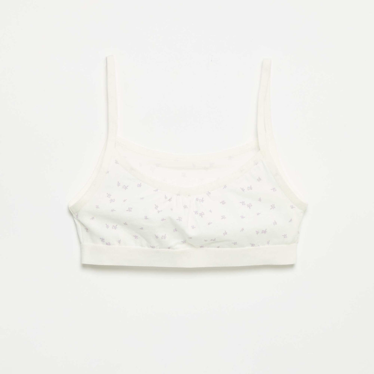 Brassières à fines bretelles en jersey - Lot de 2 VERT