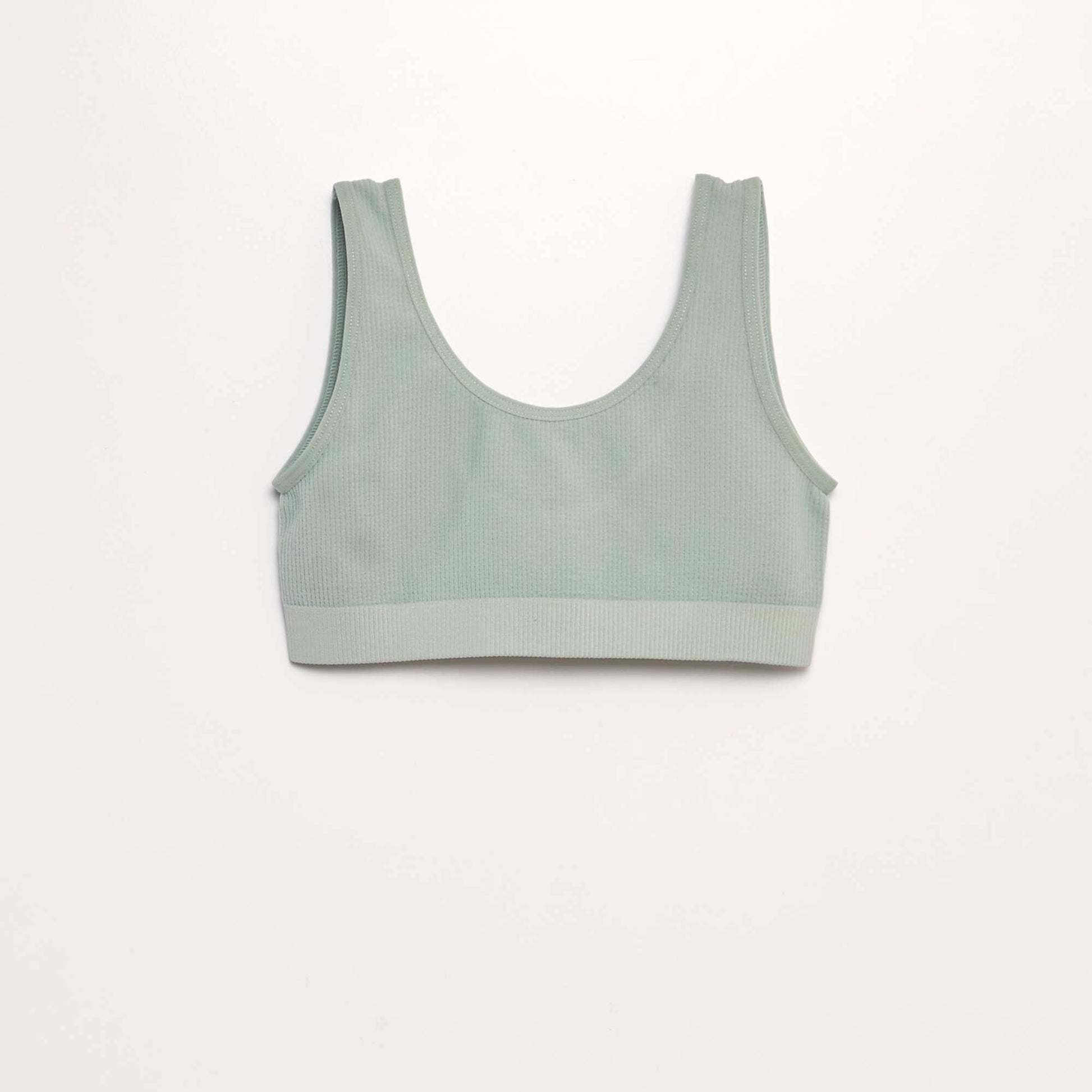 Lot de 2 brassi res en maille c tel e Rose/Vert