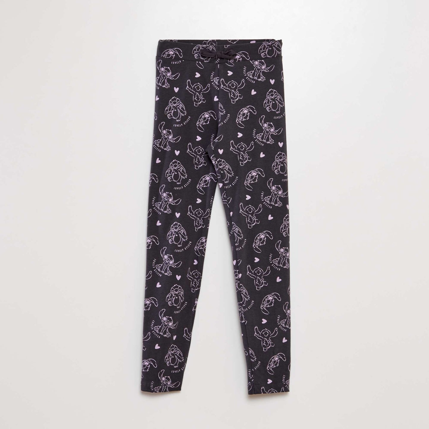 Legging imprim 'Stitch' gris