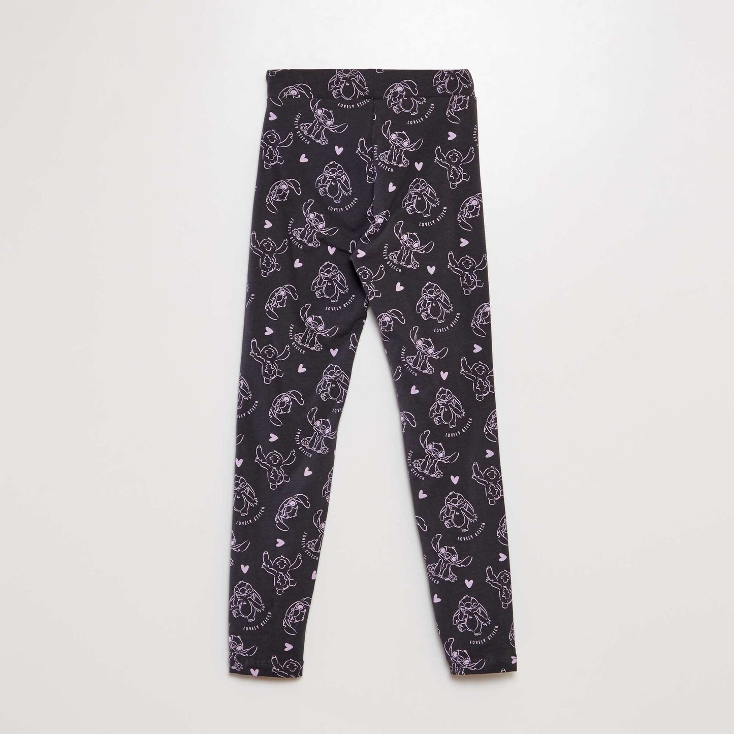 Legging imprim 'Stitch' gris