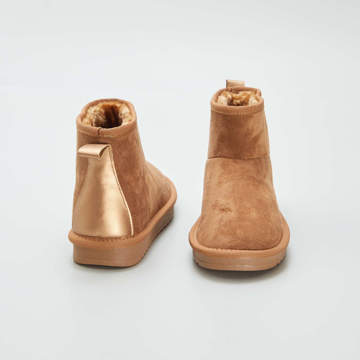 Bottes fourr es Marron