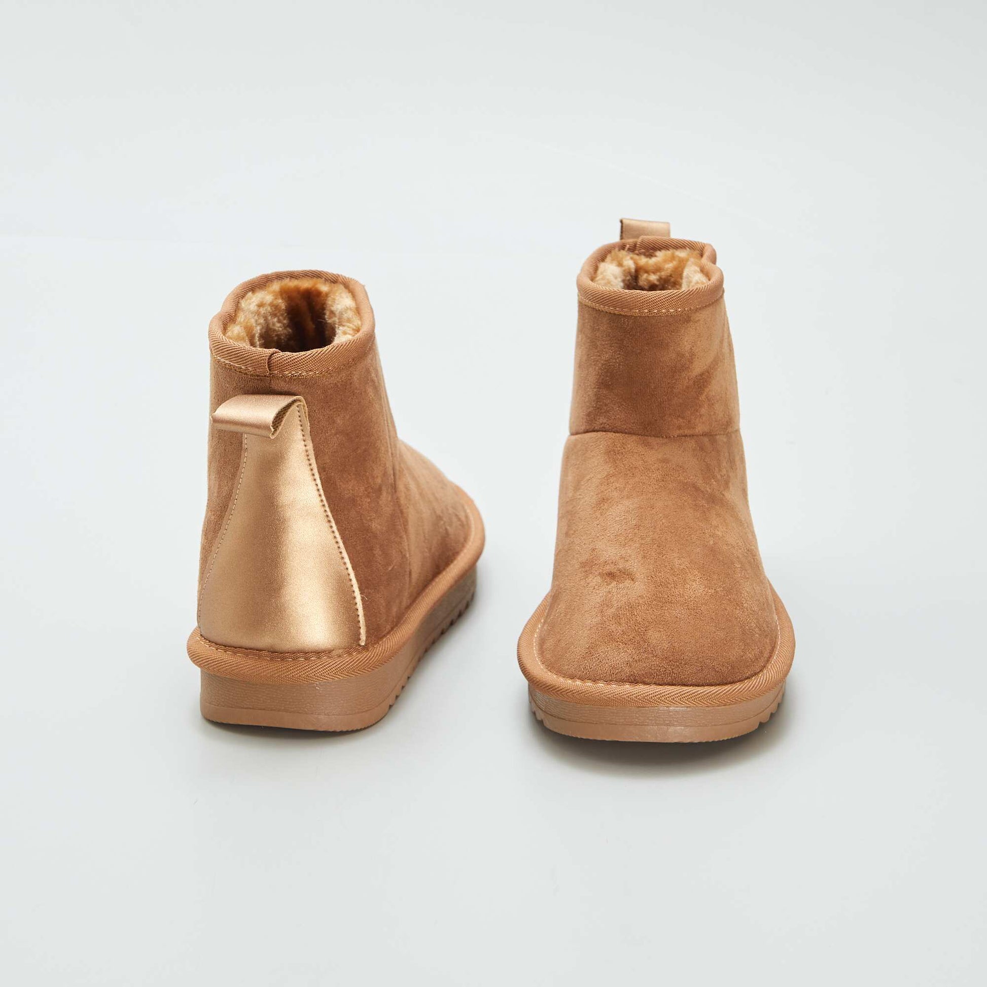 Bottes fourr es Marron