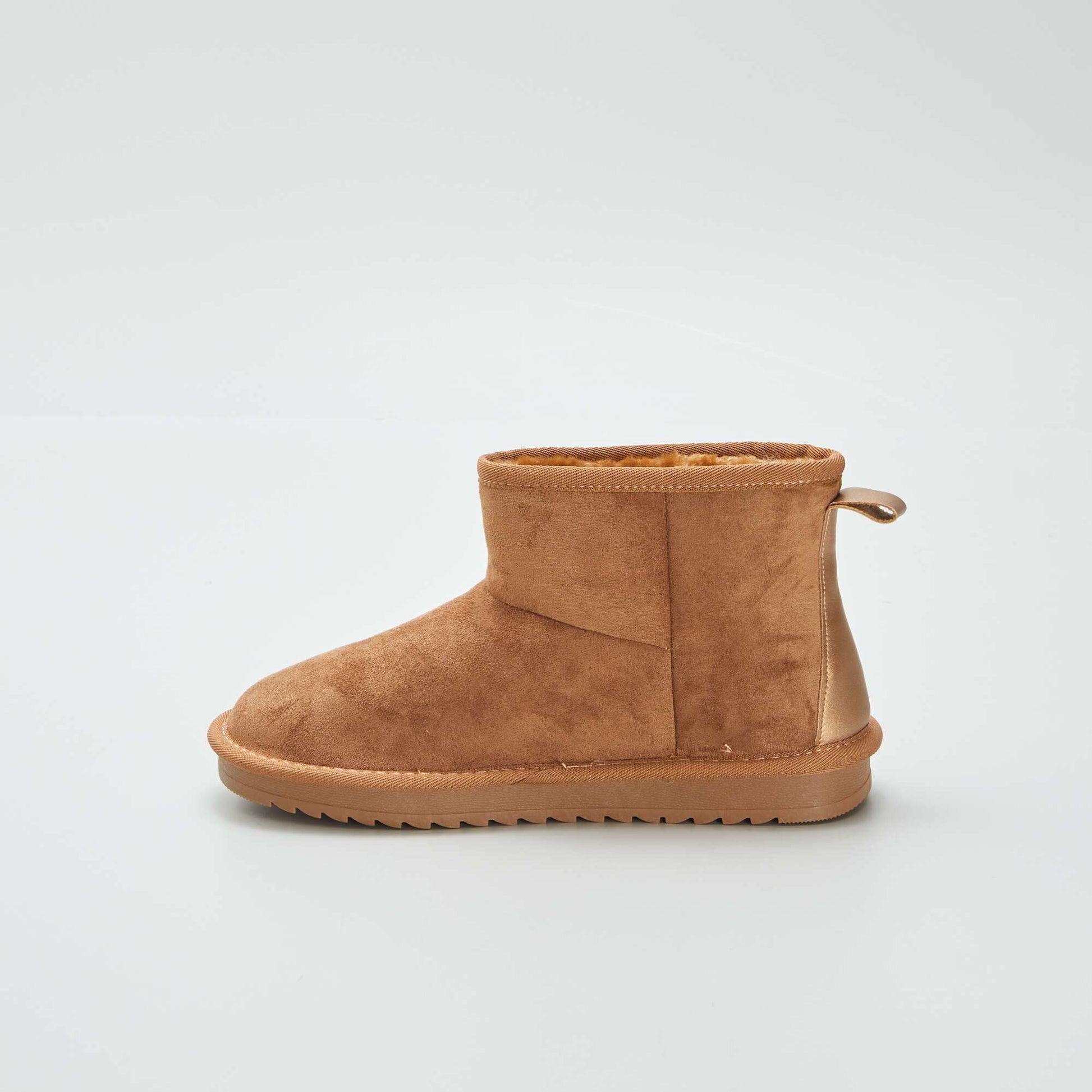 Bottes fourr es Marron