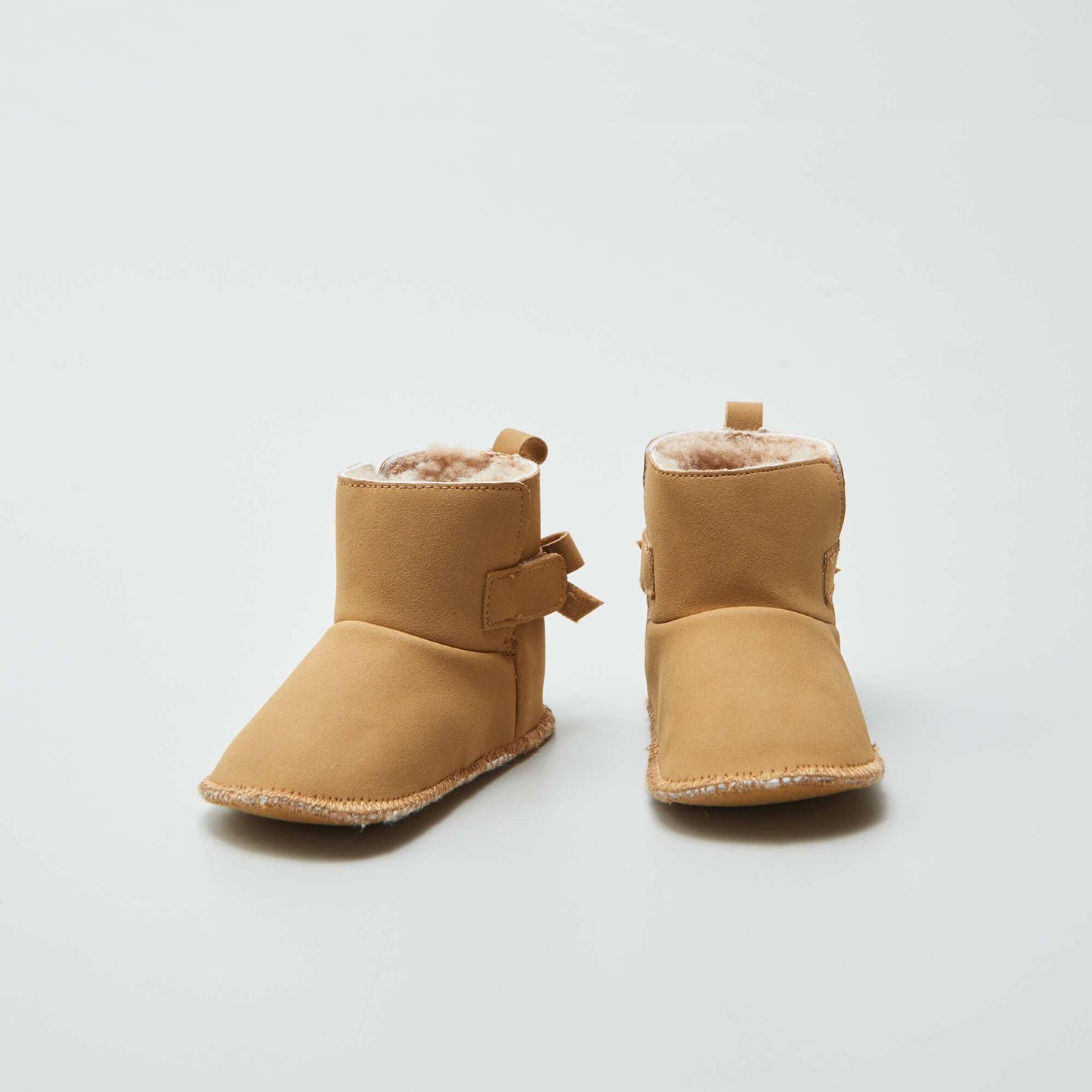 Boots fourr es - premiers pas Camel