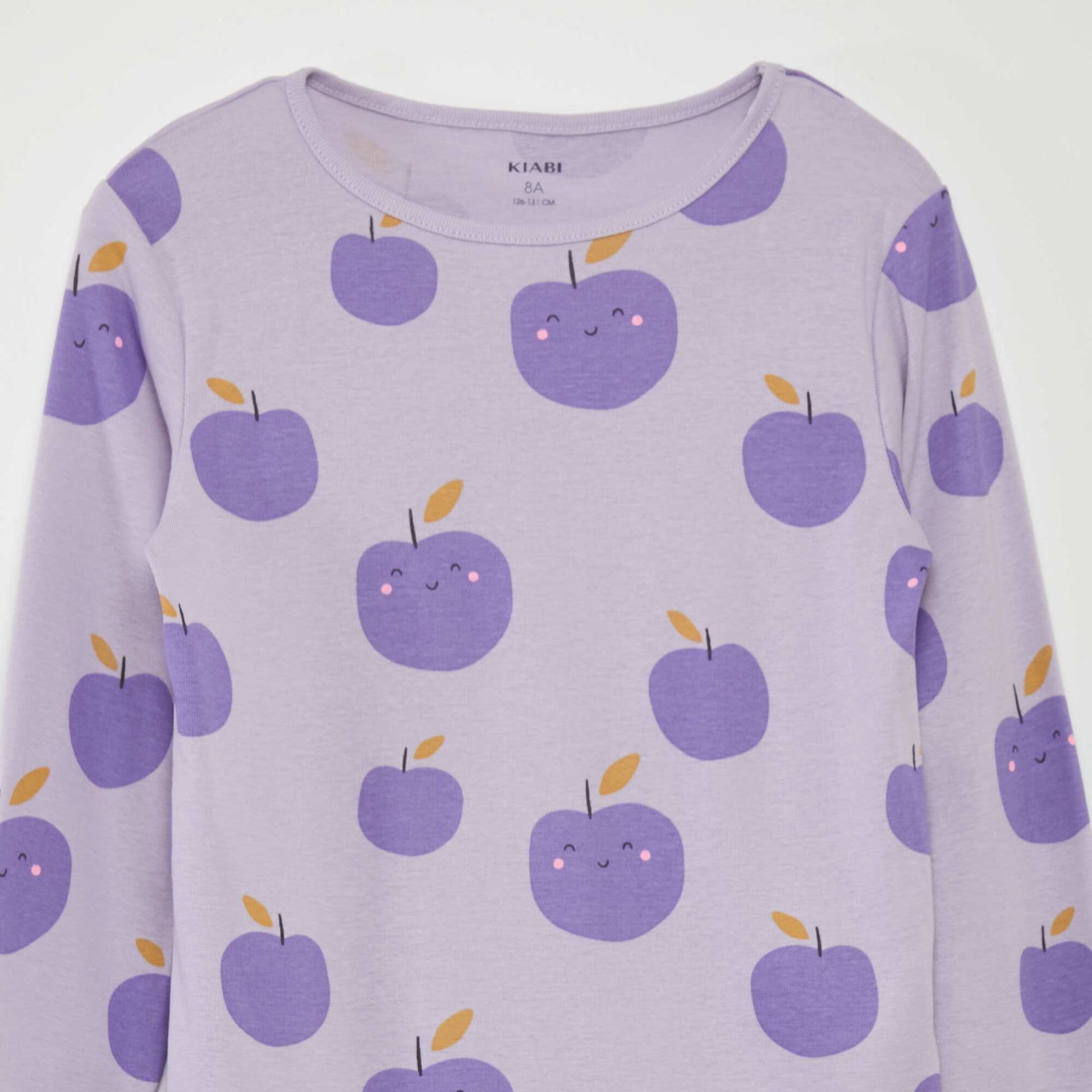 Ensemble pyjama imprim fantaisie - 2 pi ces Violet