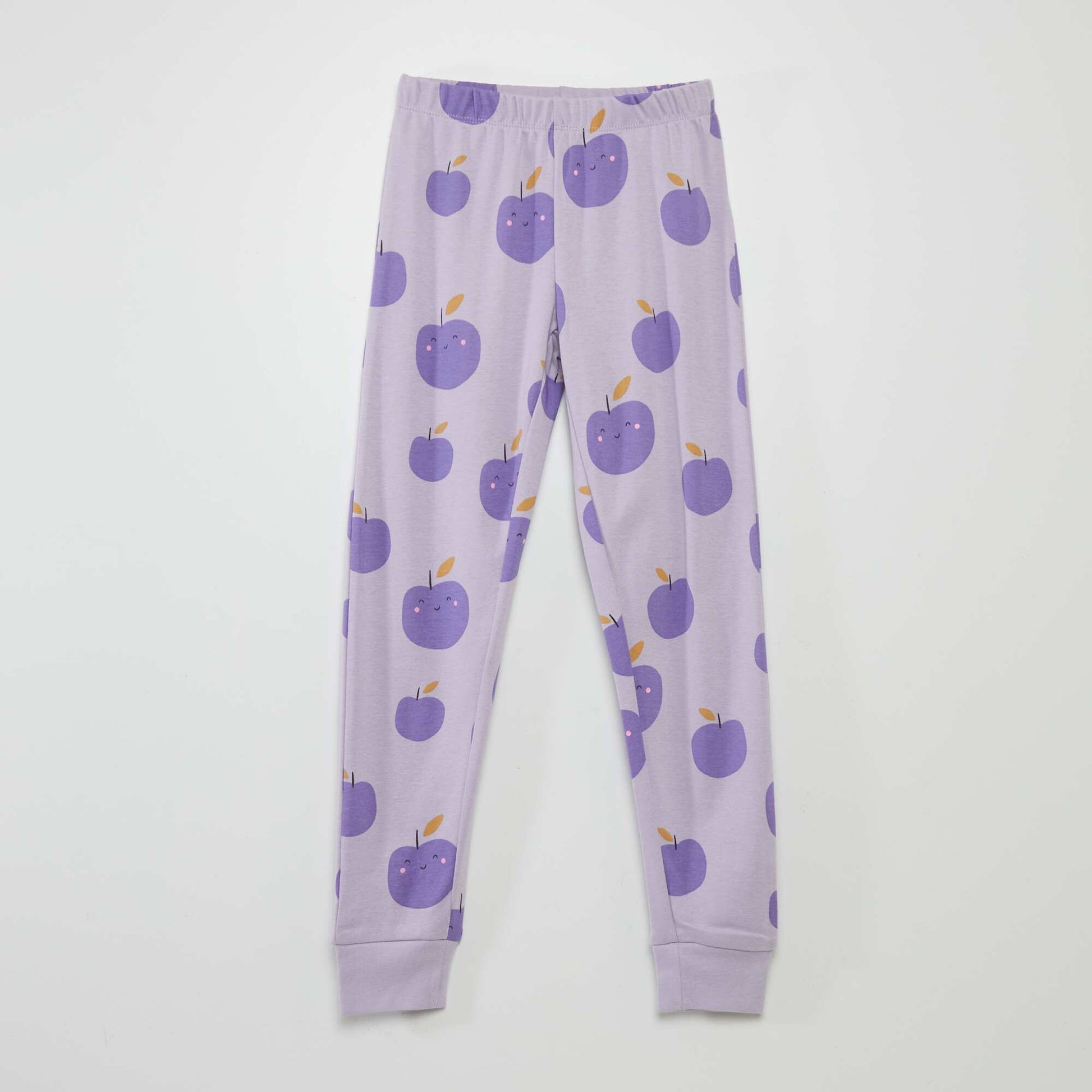 Ensemble pyjama imprim fantaisie - 2 pi ces Violet