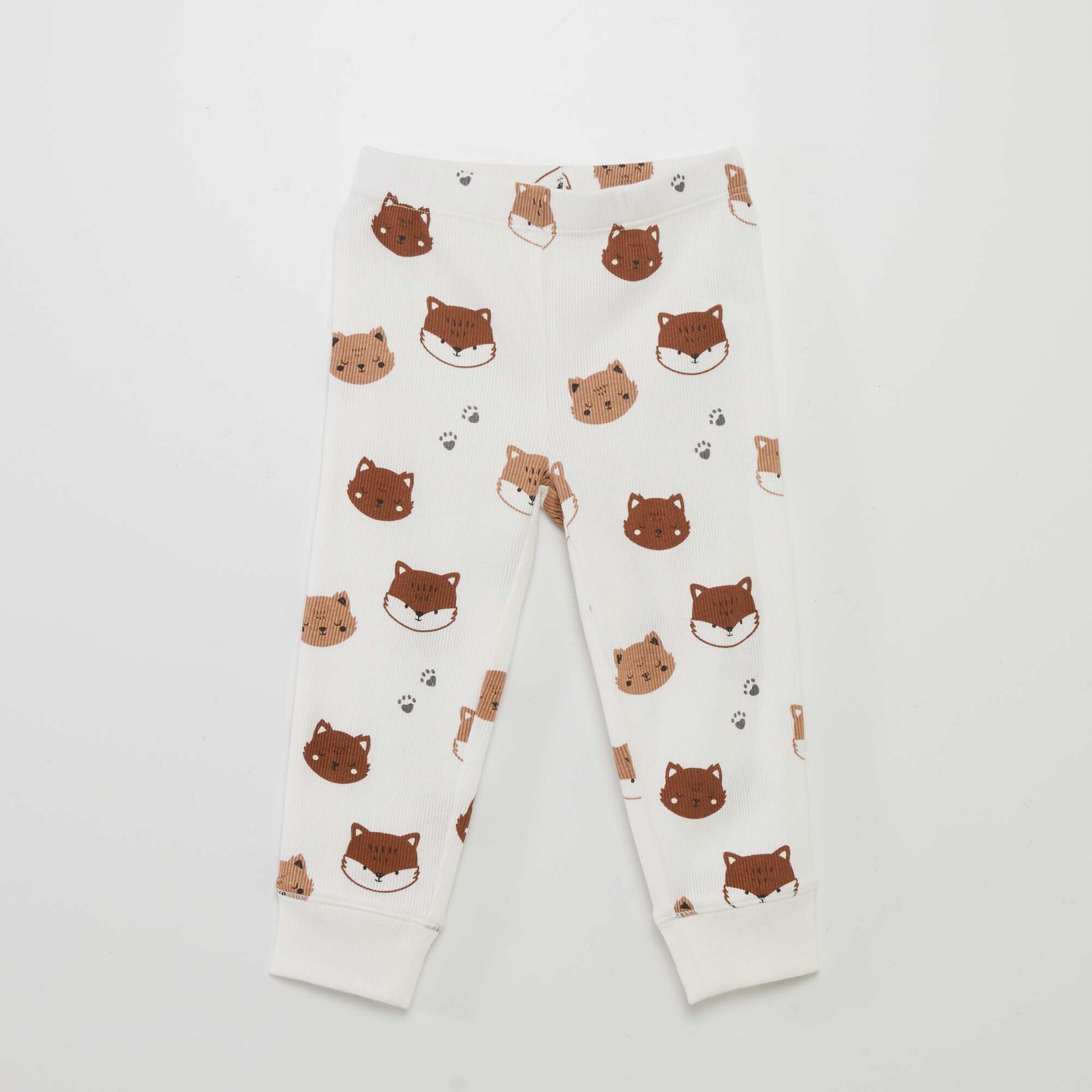Ensemble pyjama c tel et imprim - 2 pi ces Blanc