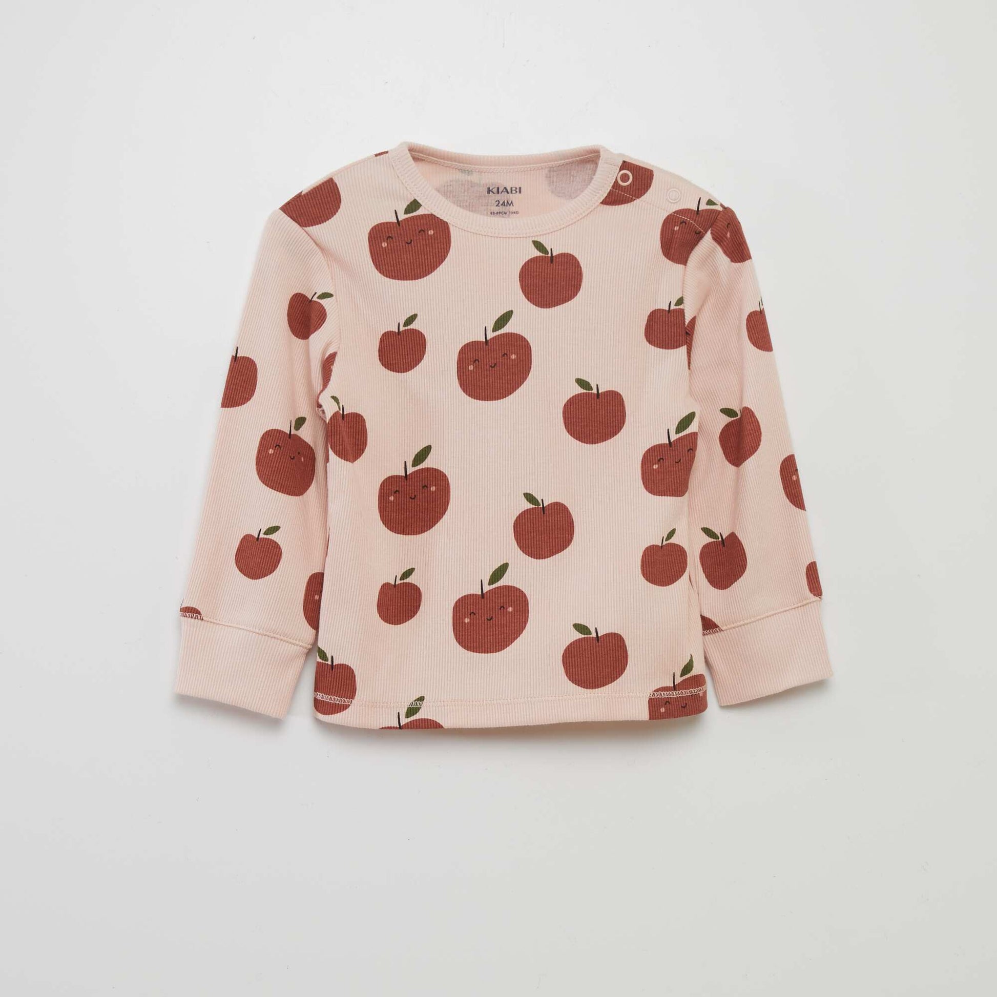 Ensemble pyjama c tel et imprim - 2 pi ces Rose