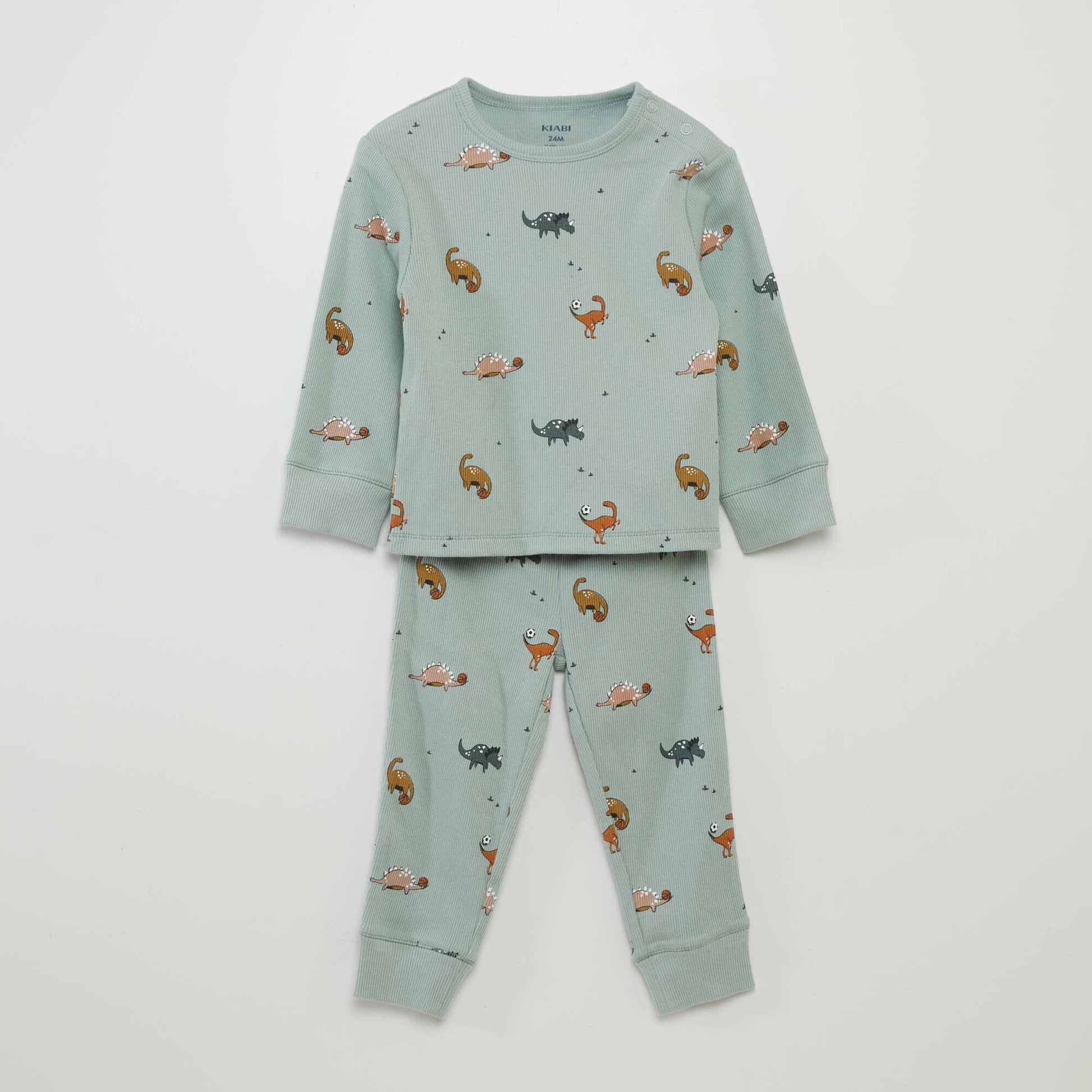 Ensemble pyjama c tel et imprim - 2 pi ces Vert