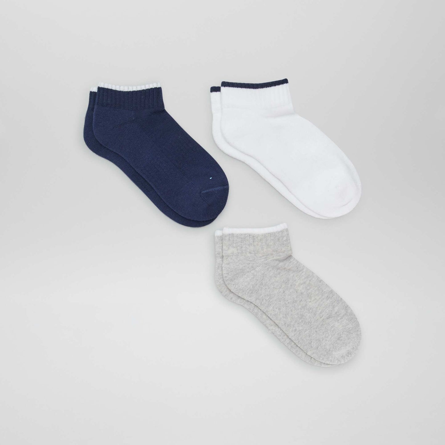 Chaussettes courtes de sport Bleu