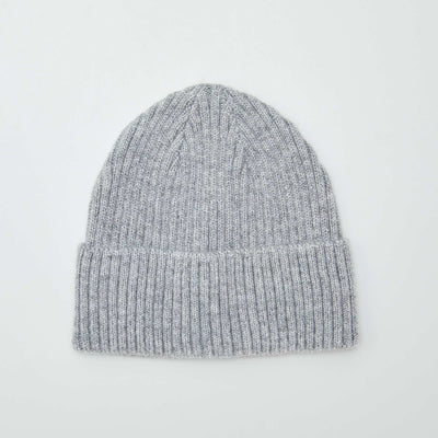 Bonnet avec revers Gris