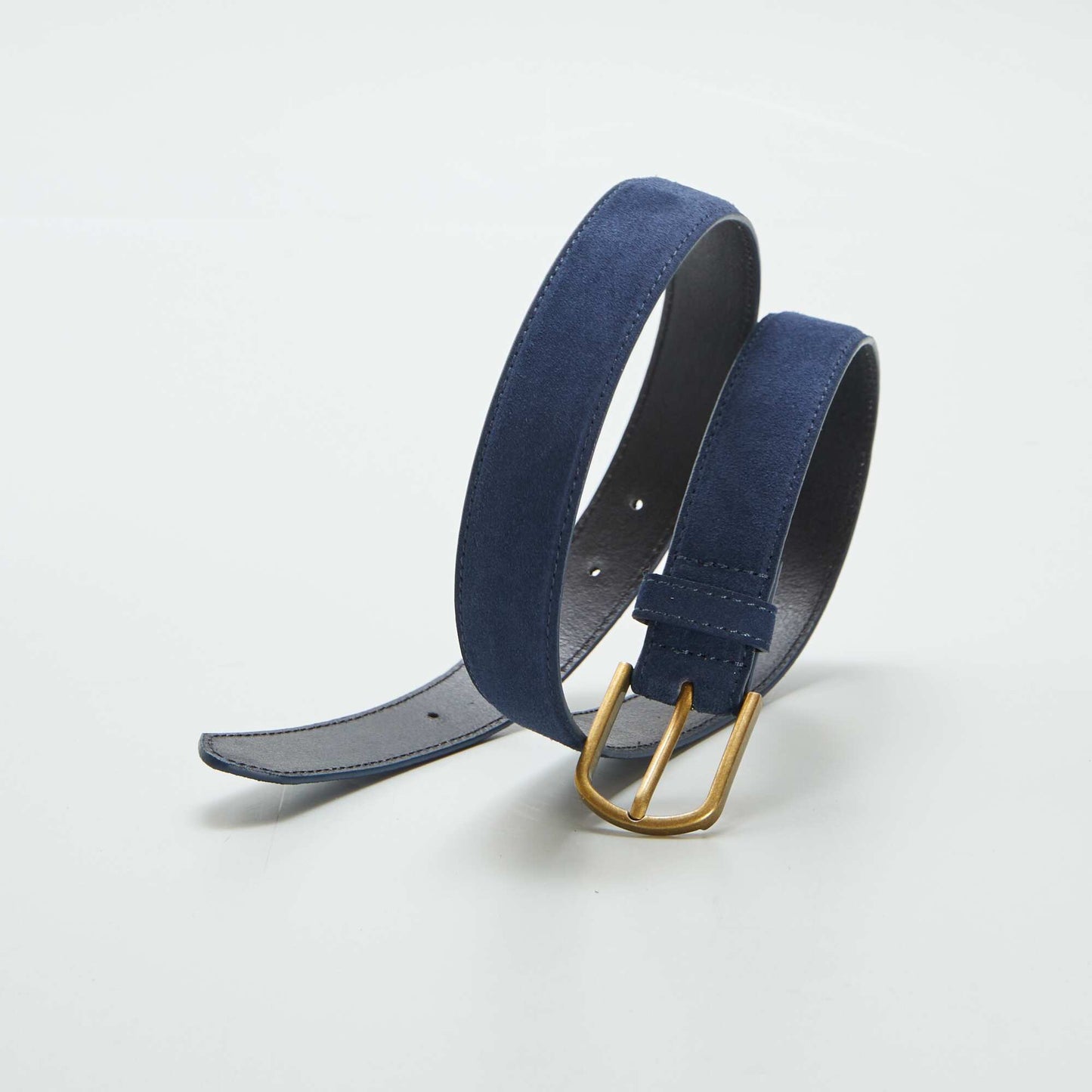 Ceinture en cuir Bleu