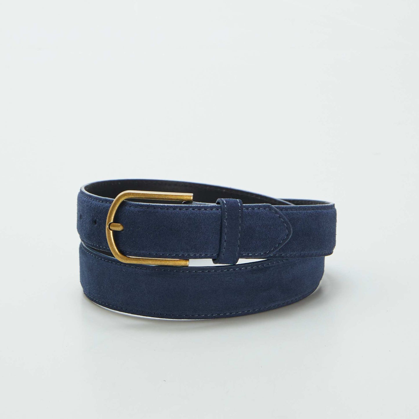 Ceinture en cuir Bleu