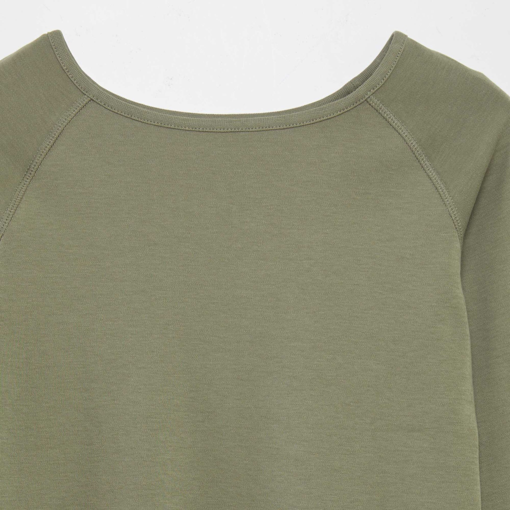 T-shirt uni à manches longues - So Easy VERT