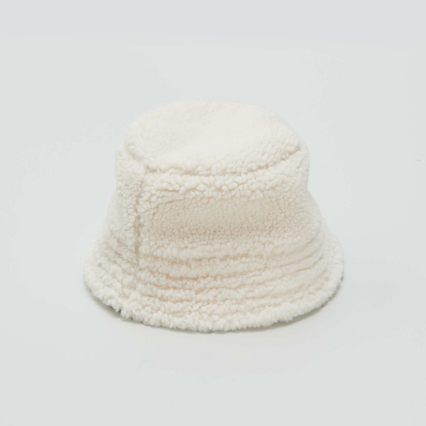 Bonnet imitation fourrure + charpe 'c ur' dor - 2 pi ces Beige