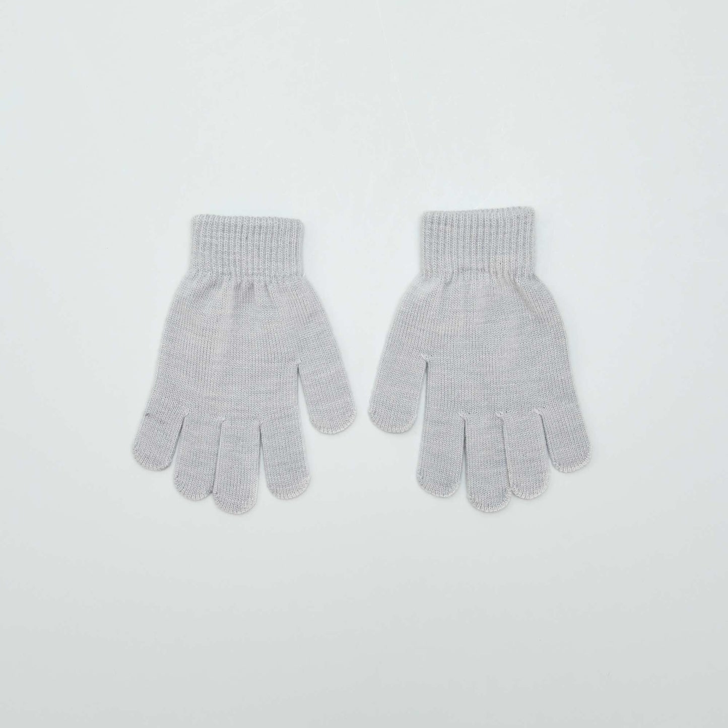 Lot de 2 paires de gants GRIS