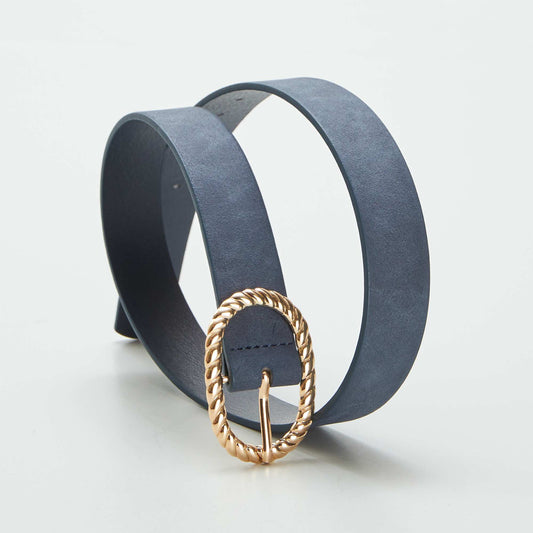 Ceinture en simili Bleu