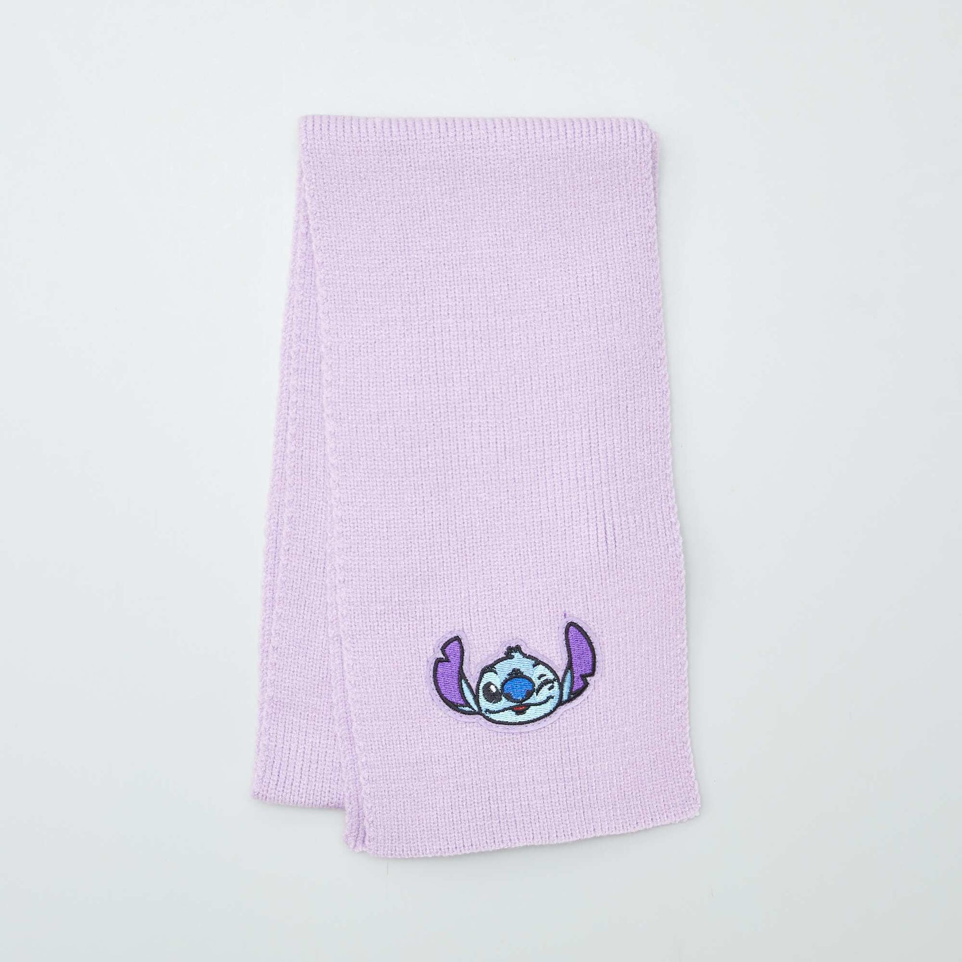 Ensemble c tel bonnet + charpe 'Stitch' 'Disney' - 2 pi ces Violet