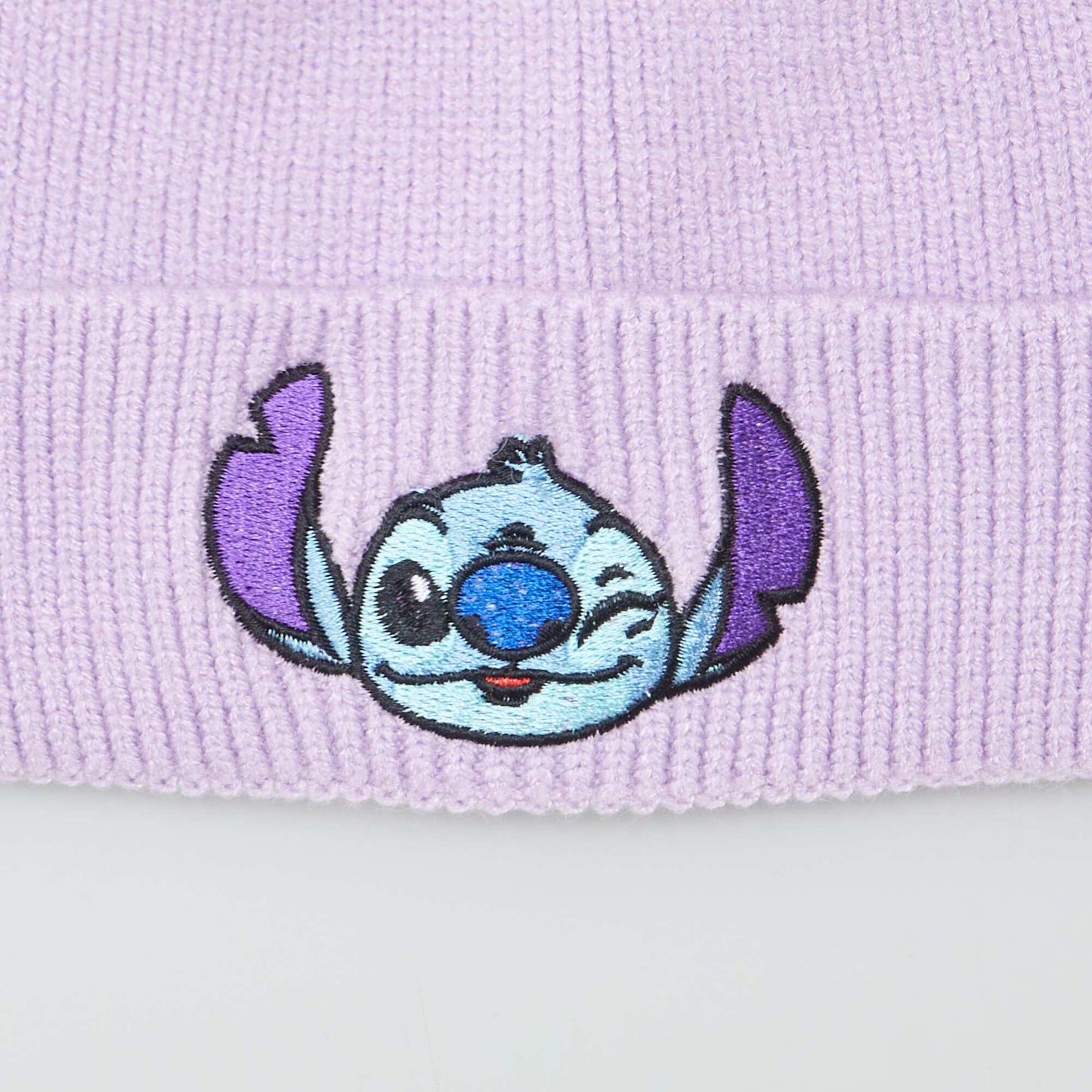 Ensemble c tel  bonnet +  charpe 'Stitch' 'Disney' - 2 pi ces Violet