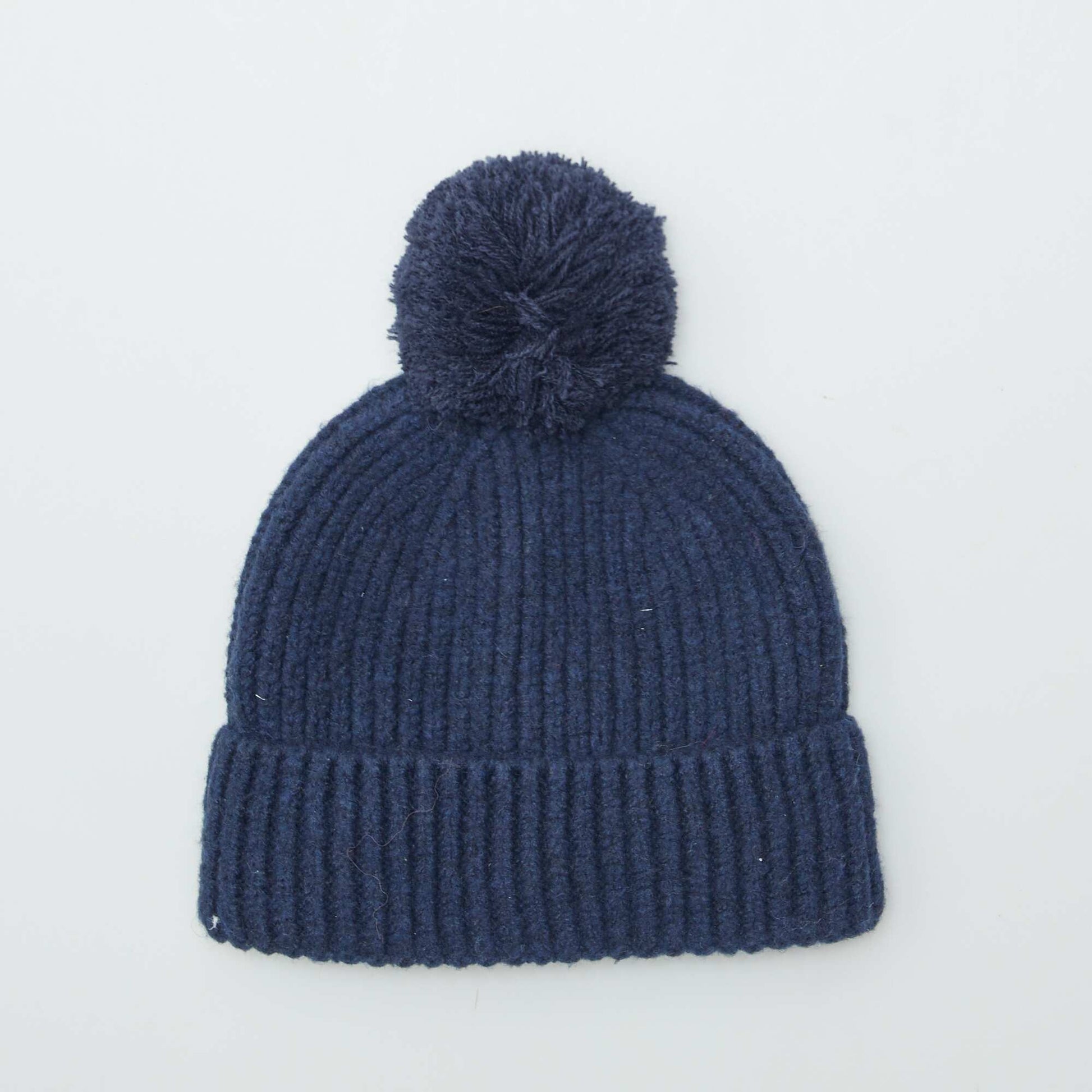 Ensemble bonnet + snood double polaire Bleu