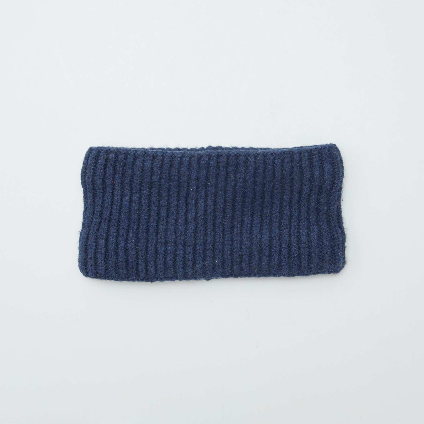 Ensemble bonnet + snood double polaire Bleu