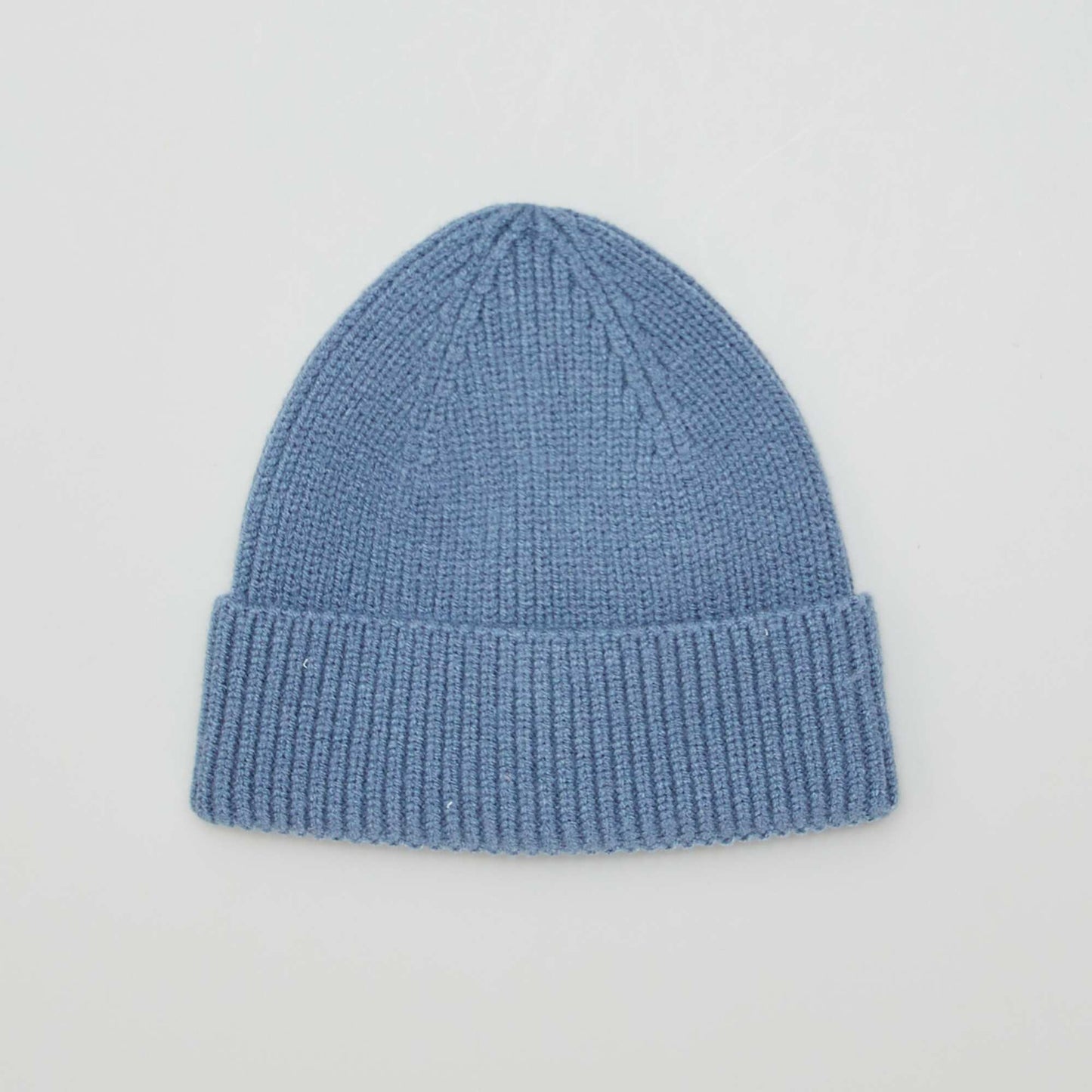 Bonnet avec revers Bleu