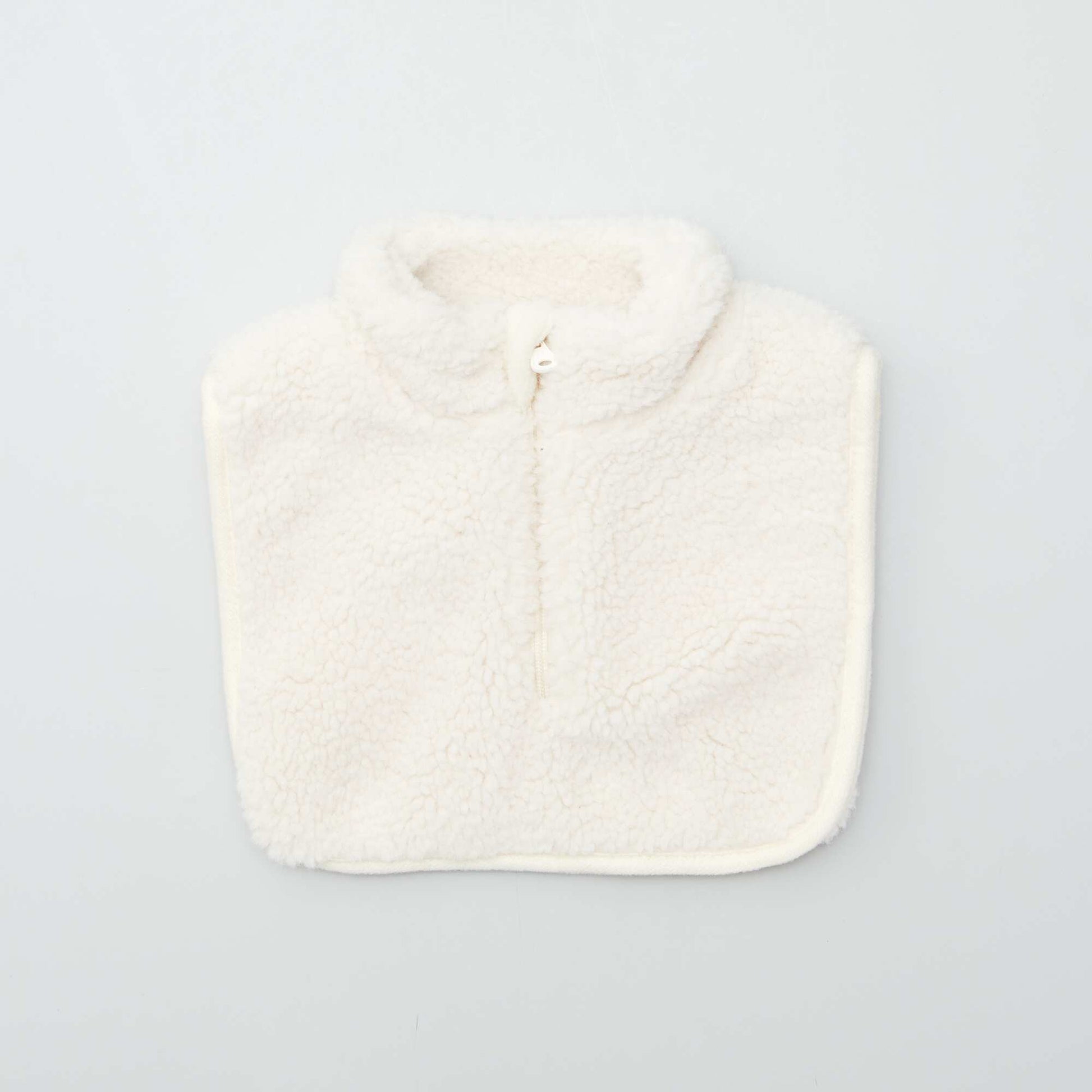 Snood en sherpa doubl polaire beige