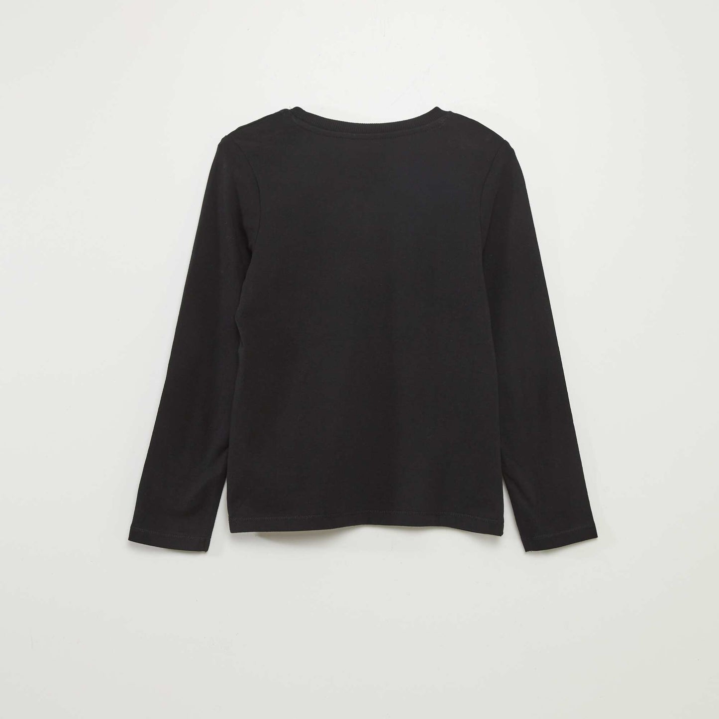 T-shirt basique manches longues noir