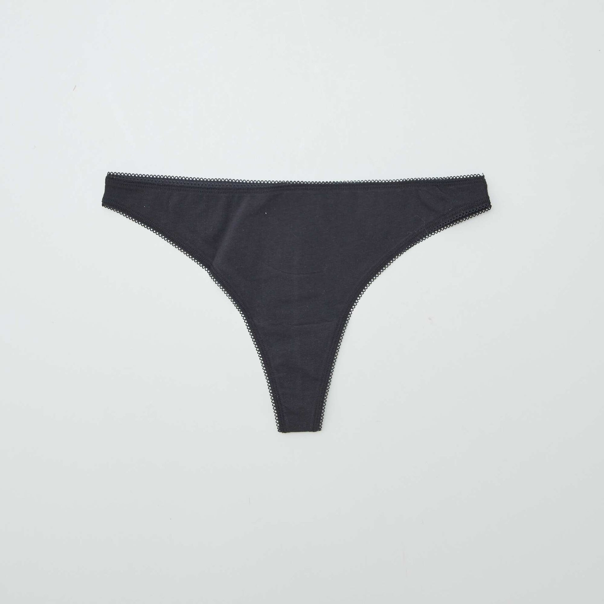 Lot de 3 tangas en coton KAKI