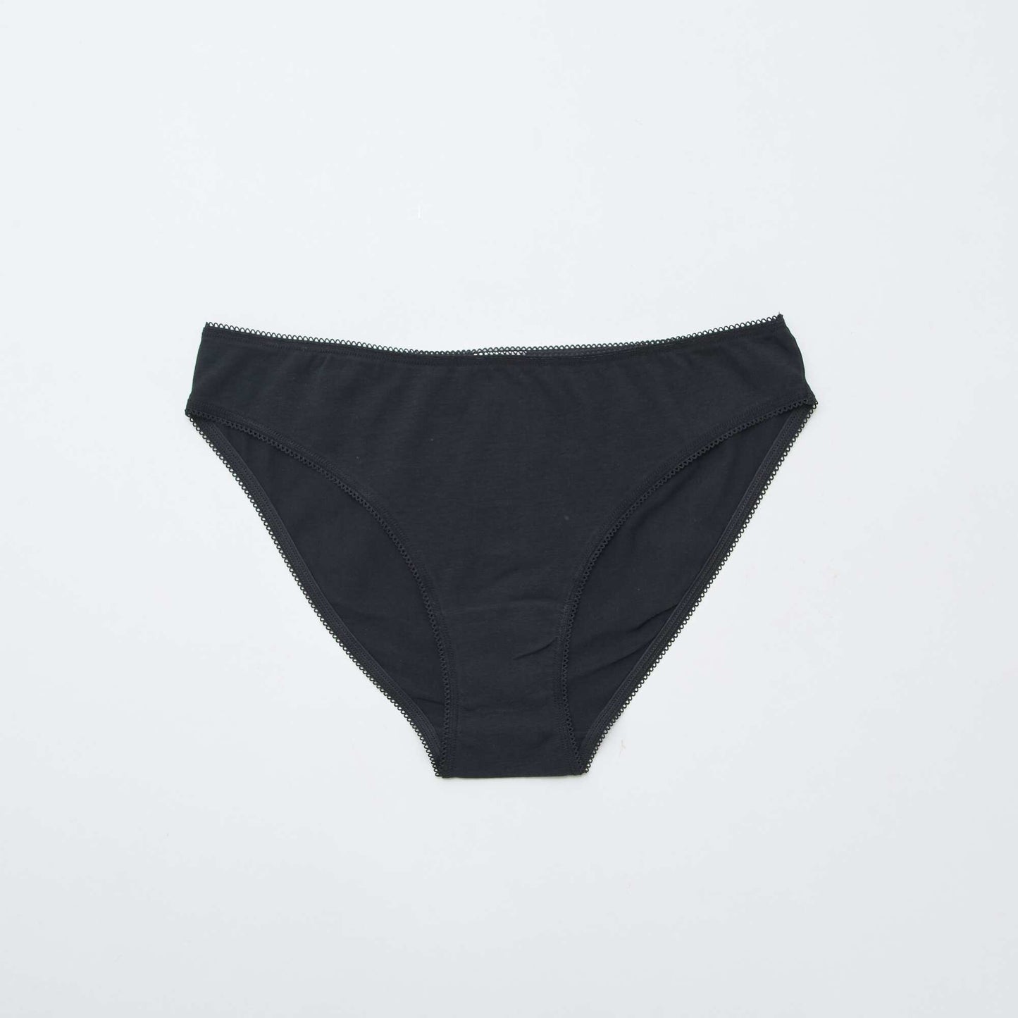Lot de 3 culottes en coton NOIR