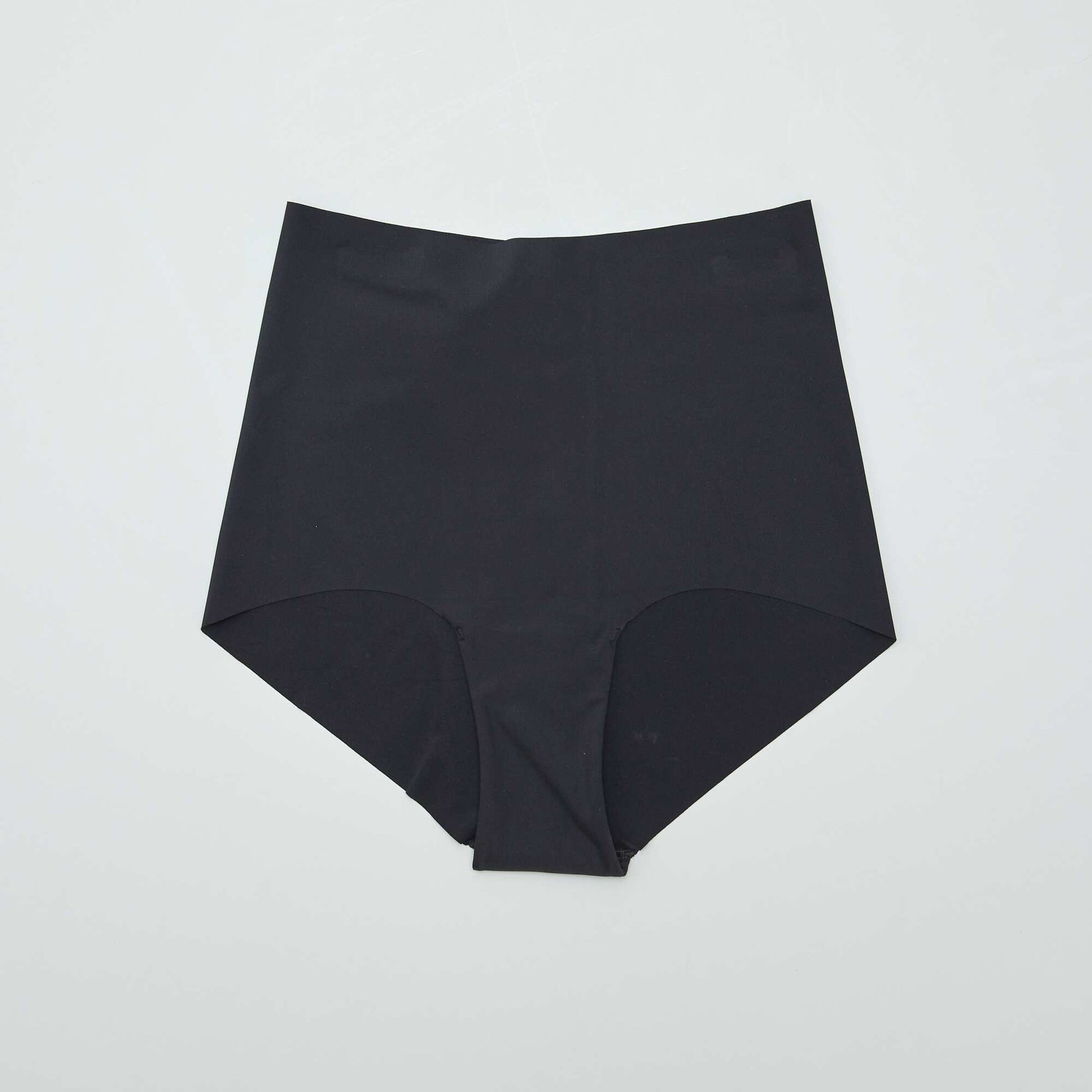 Lot de 2 culottes à taille haute invisible NOIR