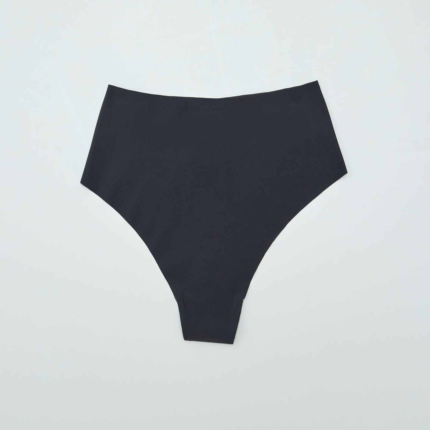 Lot de 2 tangas invisible à taille haute NOIR