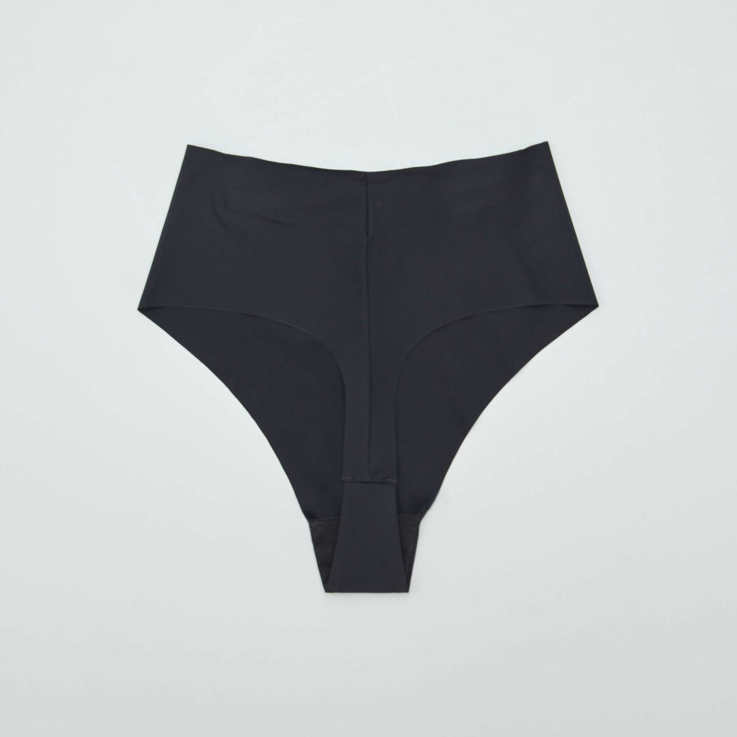 Lot de 2 tangas invisible à taille haute NOIR