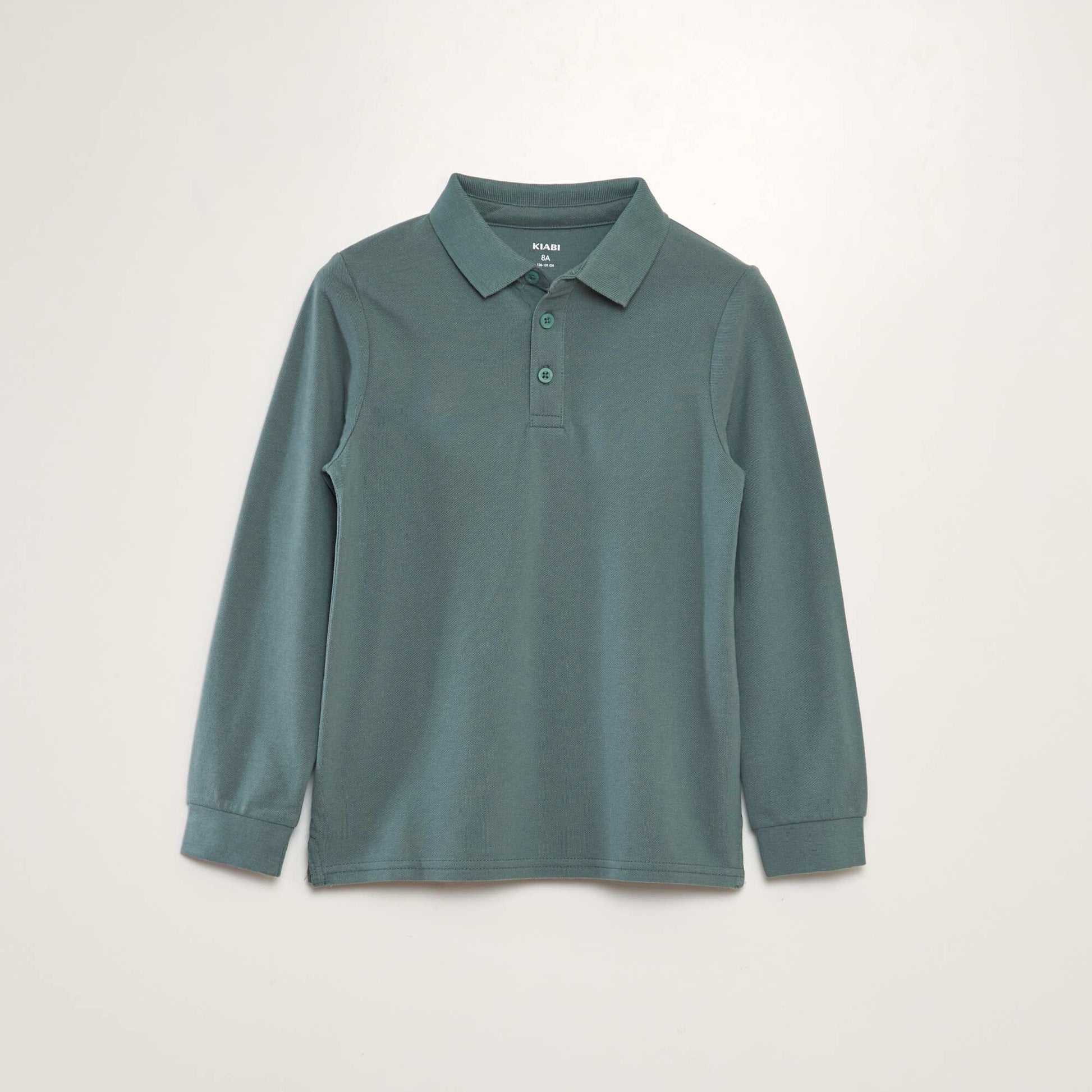 Polo manches longues Vert