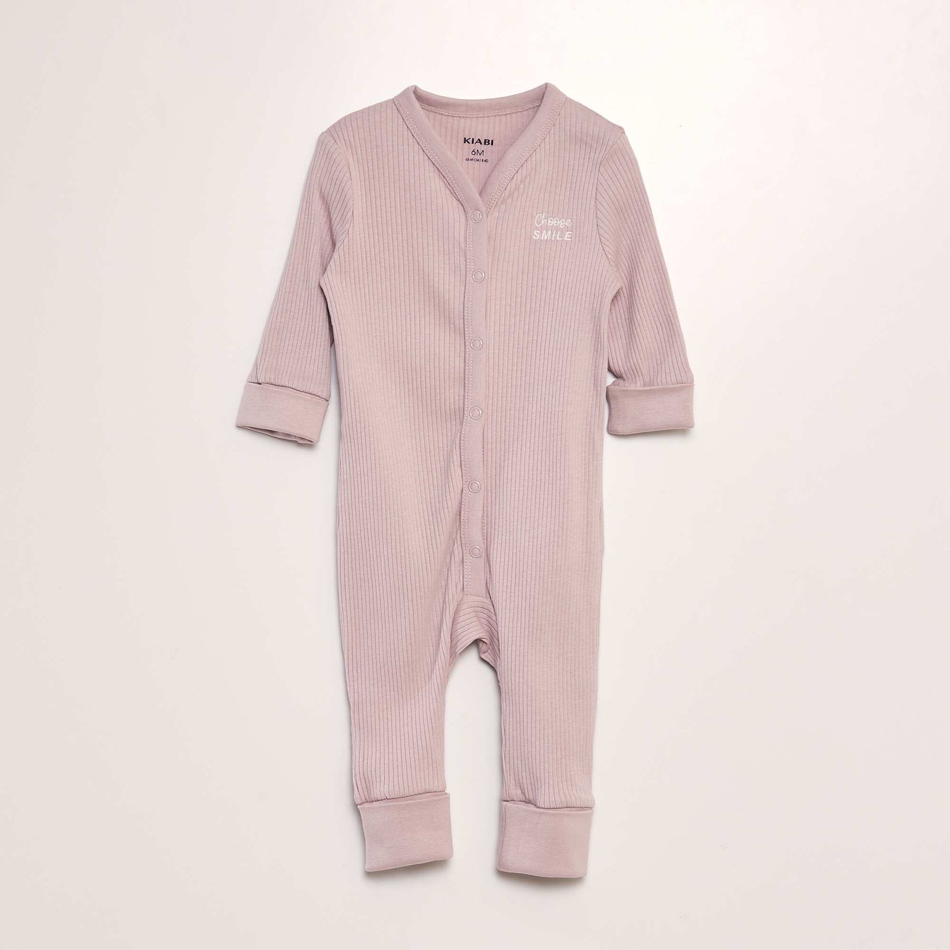 Pyjama dors-bien c tel manches longues Rose