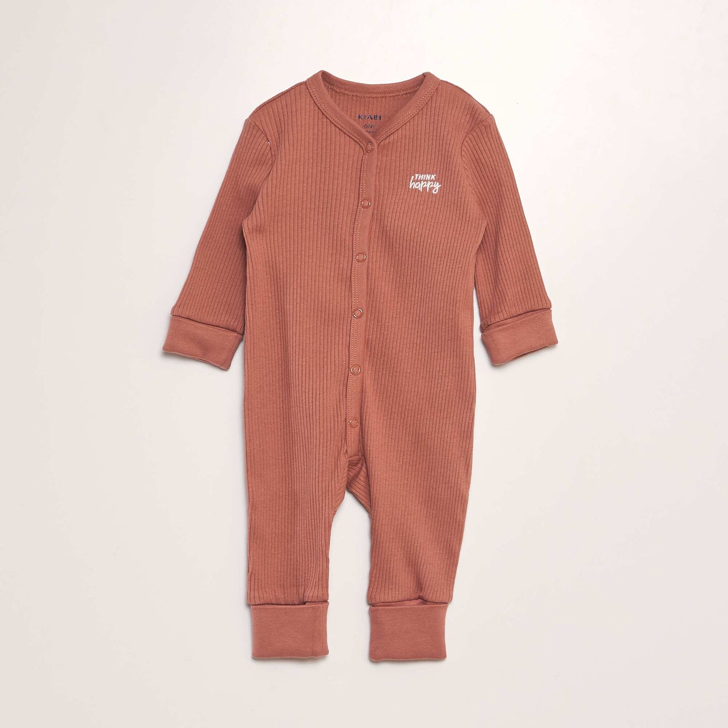 Pyjama dors-bien c tel    manches longues Marron