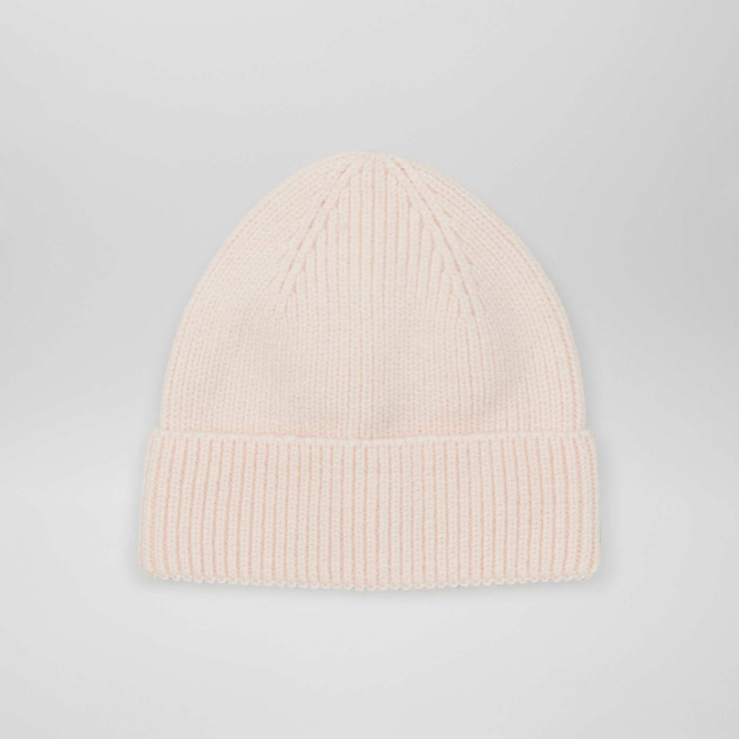 Bonnet en maille Rose clair