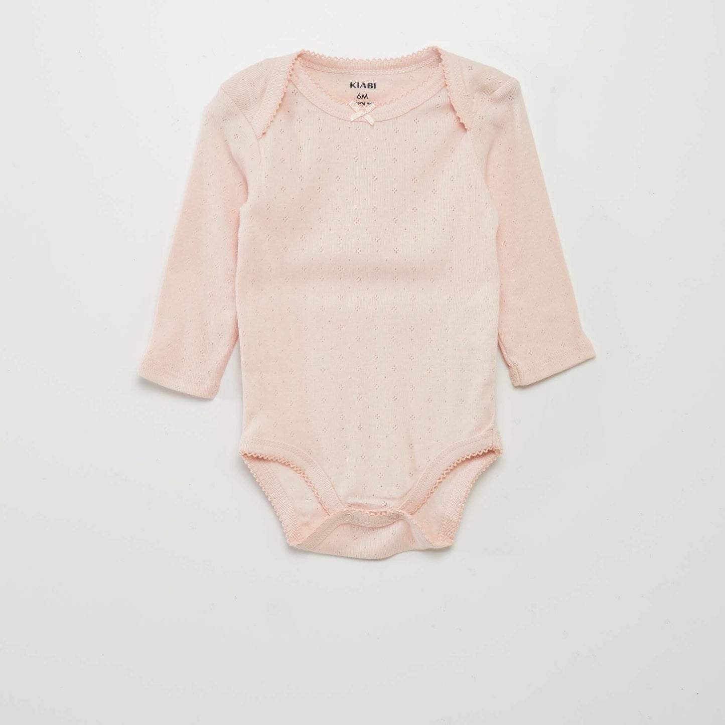 Body   manches longues et col US - Lot de 3 Beige /rose clair/fonc