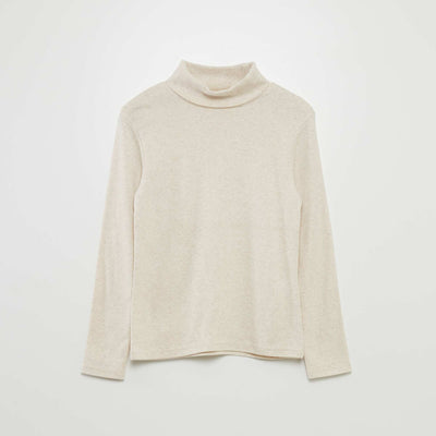 Sous-pull uni Beige