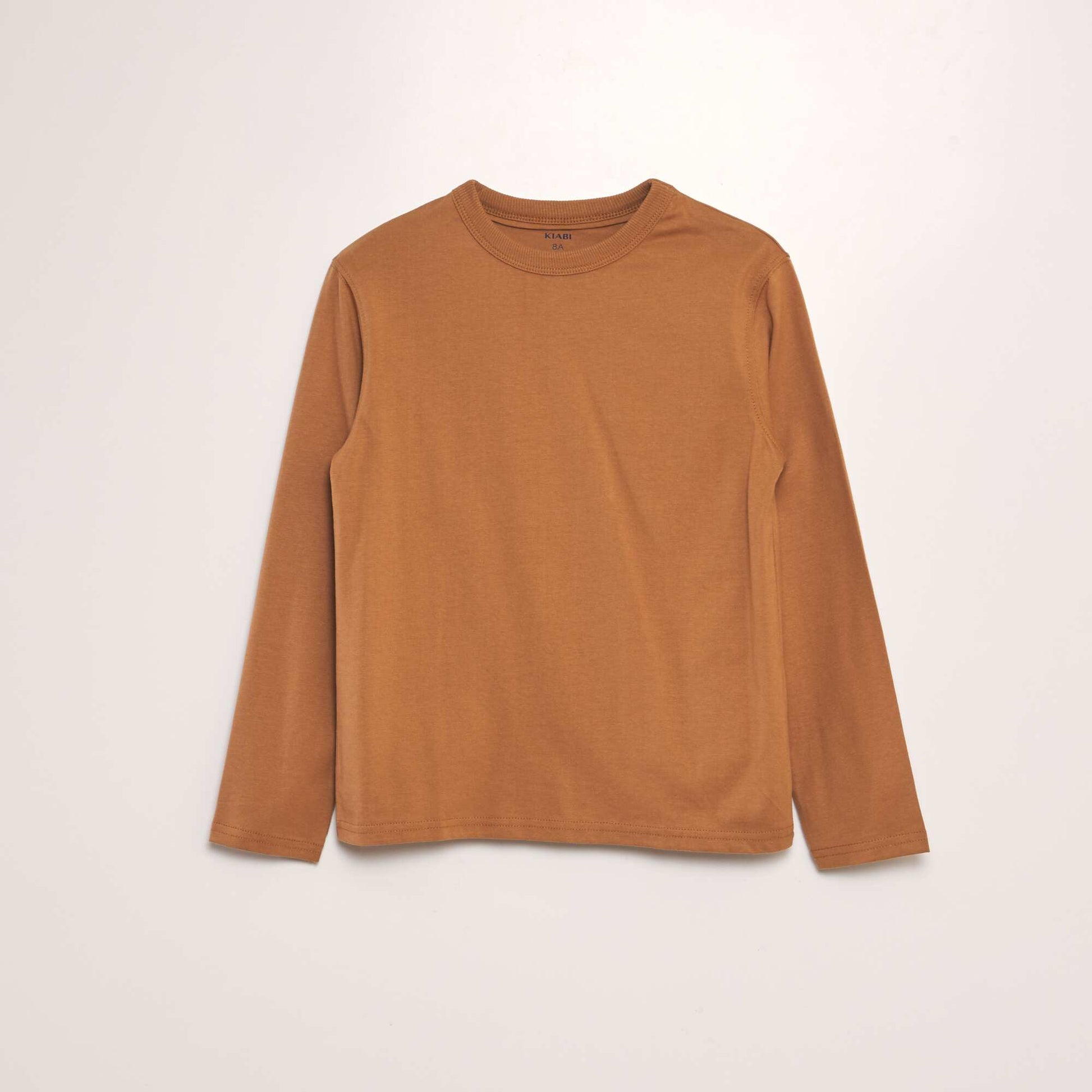 T-shirt en maille jersey paisse - Tough Cotton Marron