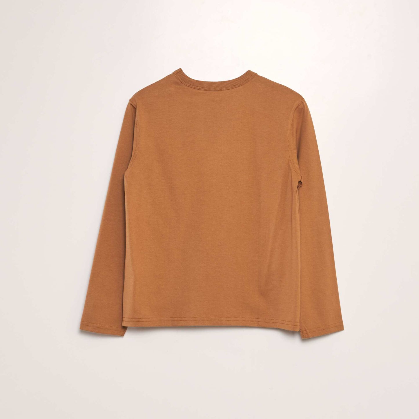 T-shirt en maille jersey paisse - Tough Cotton Marron