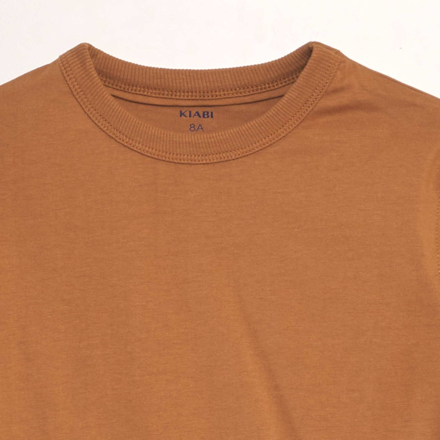 T-shirt en maille jersey paisse - Tough Cotton Marron