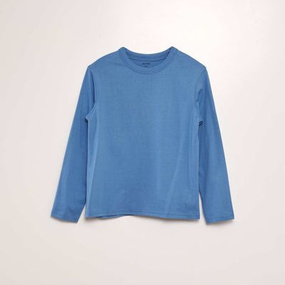 T-shirt en maille jersey paisse - Tough Cotton Bleu ciel